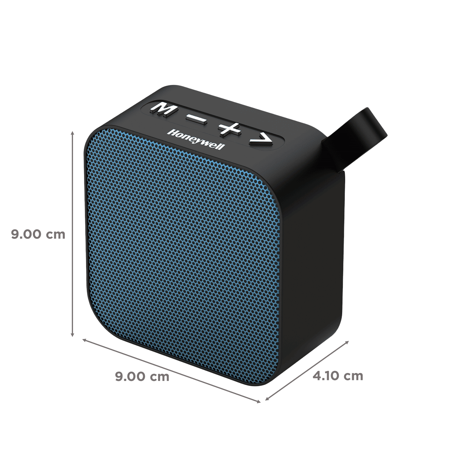 Honeywell Moxie V100 3W Portable Bluetooth Speaker (IPX4 Water Resistant, Stereo Sound, 2.1 Channel, Blue)_2