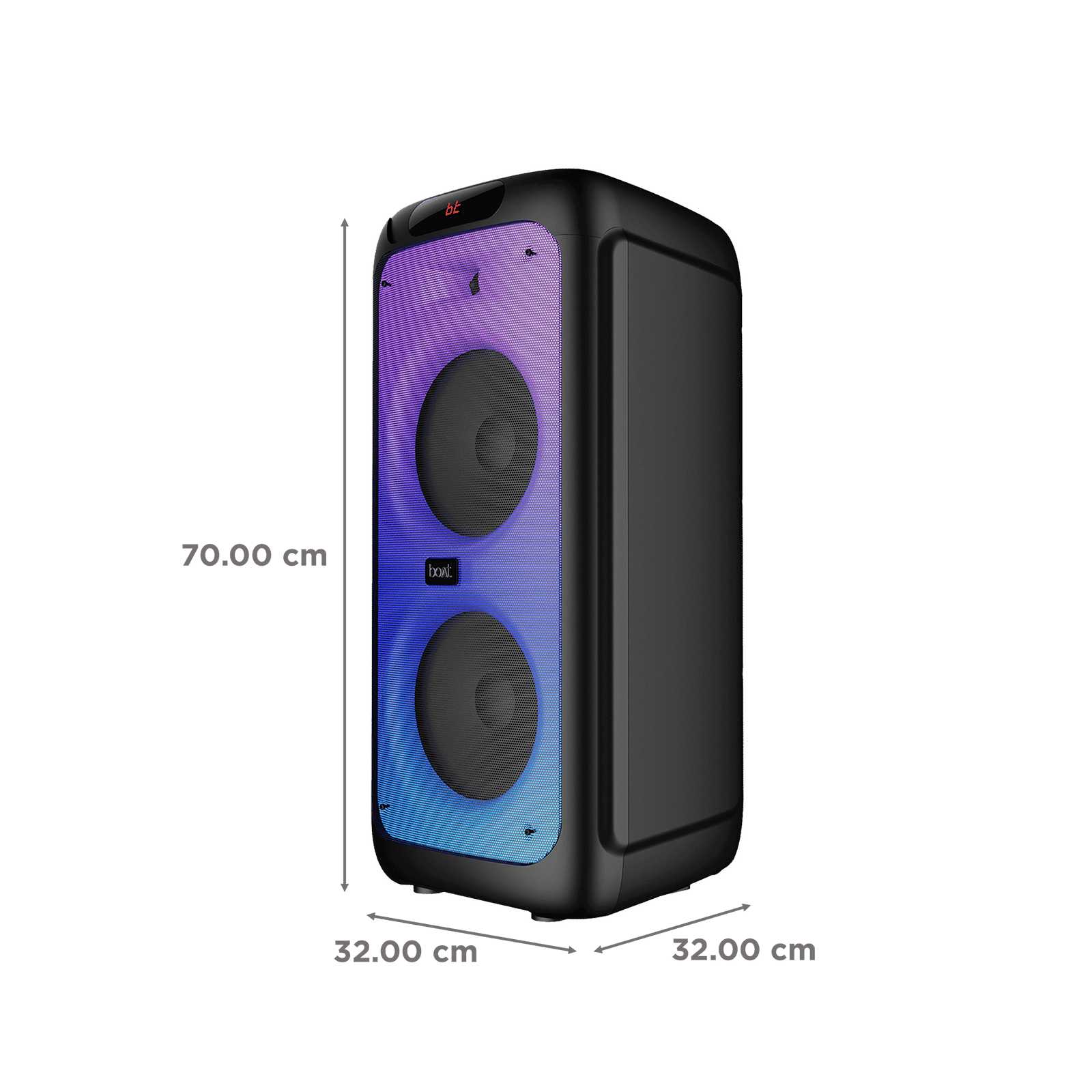 boAt Party Pal 400 160W Portable Bluetooth Speaker (Treble EQ Modes, 1.0 Channel, Black) boAt Party Pal 400 160W Portable Bluetooth Speaker (Treble EQ Modes, 1.0 Channel, Black)_3