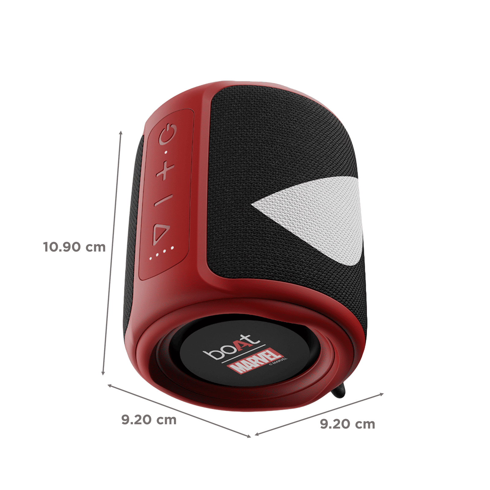 boAt Stone 350 Deadpool Edition 10W Portable Bluetooth Speaker (IPX7 Water Resistant, 12 Hours Playback, Assassin Red)_2