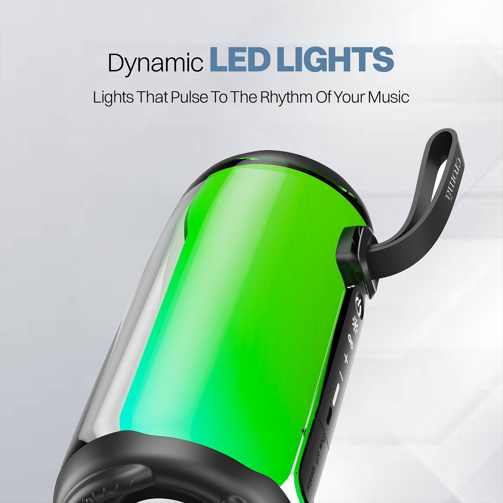 Croma 10W Portable Bluetooth Speaker (RGB Light, 5 Hours Playback, Mono Channel, Black)_12