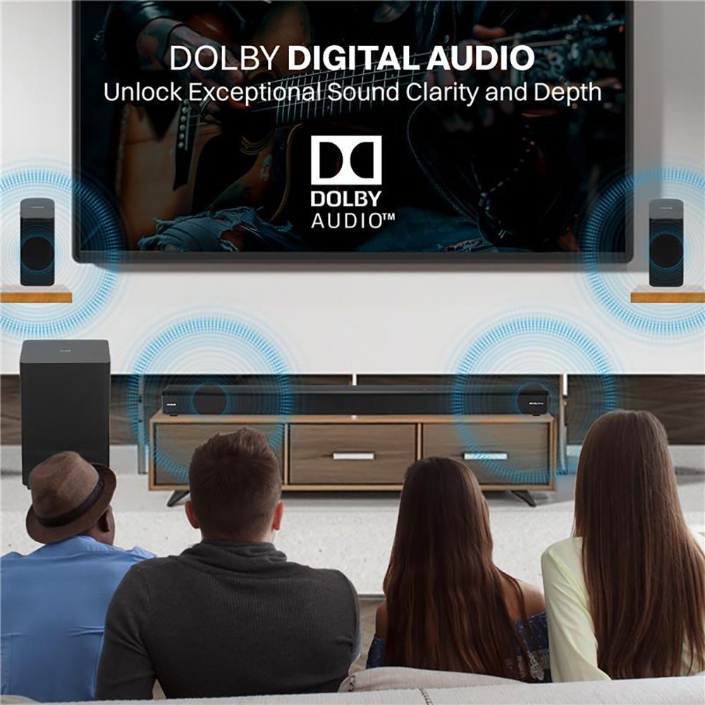 Croma 400W Bluetooth Soundbar with Remote (Dolby Audio, 5.1 Channel, Black) Croma 400W Bluetooth Soundbar with Remote (Dolby Audio, 5.1 Channel, Black)_18