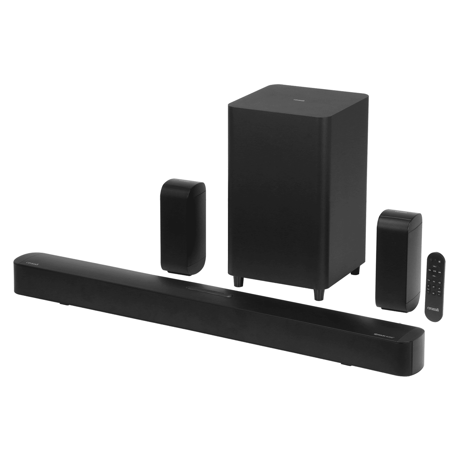 Croma 400W Bluetooth Soundbar with Remote (Dolby Audio, 5.1 Channel, Black) Croma 400W Bluetooth Soundbar with Remote (Dolby Audio, 5.1 Channel, Black)_3