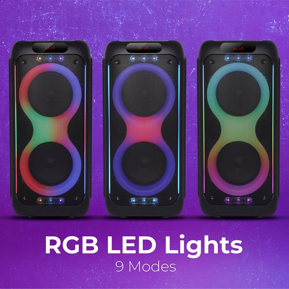 ZEBRONICS Zeb-Buddy 200 100W Bluetooth Party Speaker with Mic (7 Hours Playtime, Mono Channel, Black)_13