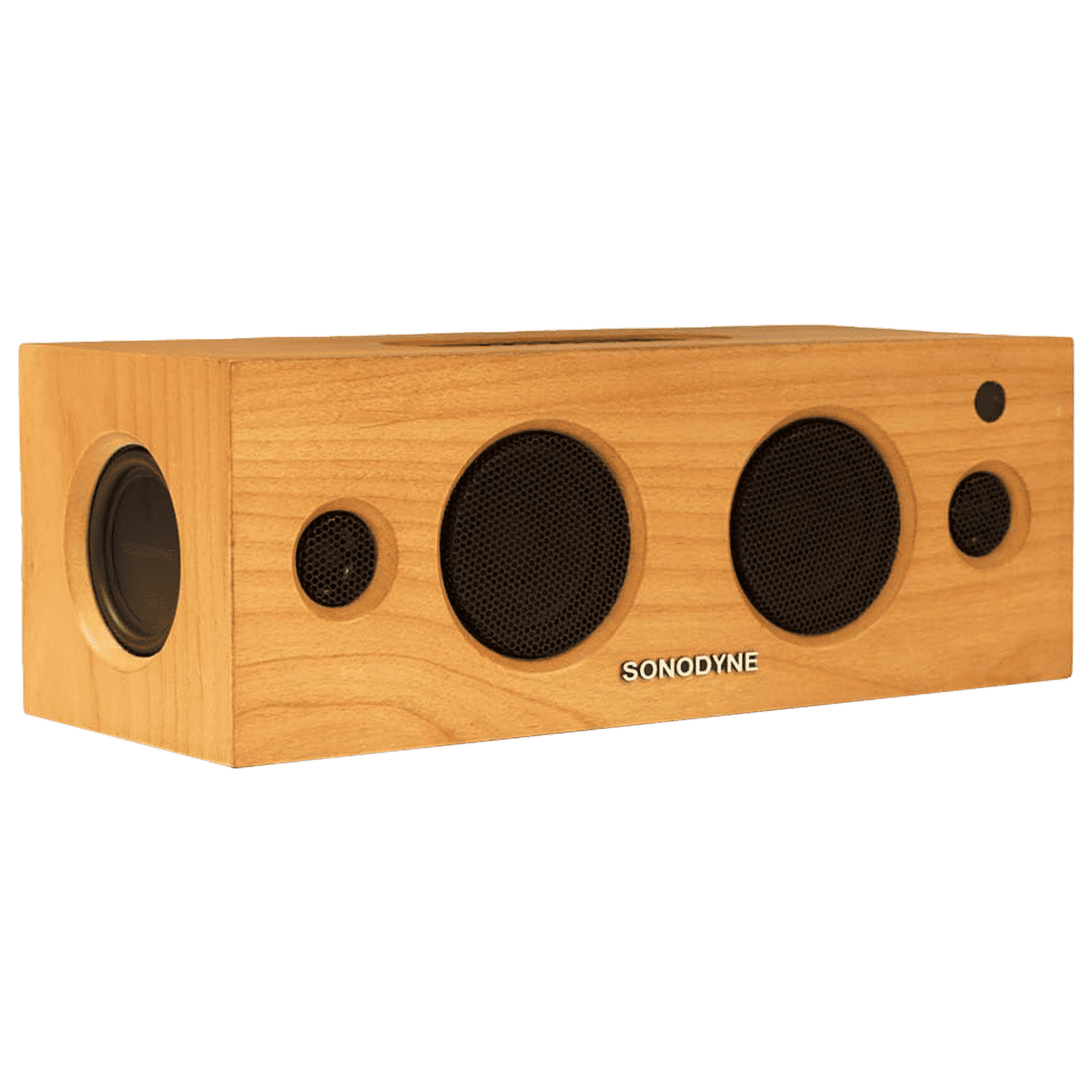 Sonodyne Alaap II 80W Bluetooth Speaker (Class D Amplifiers, Stereo Chanel, Wood)_4