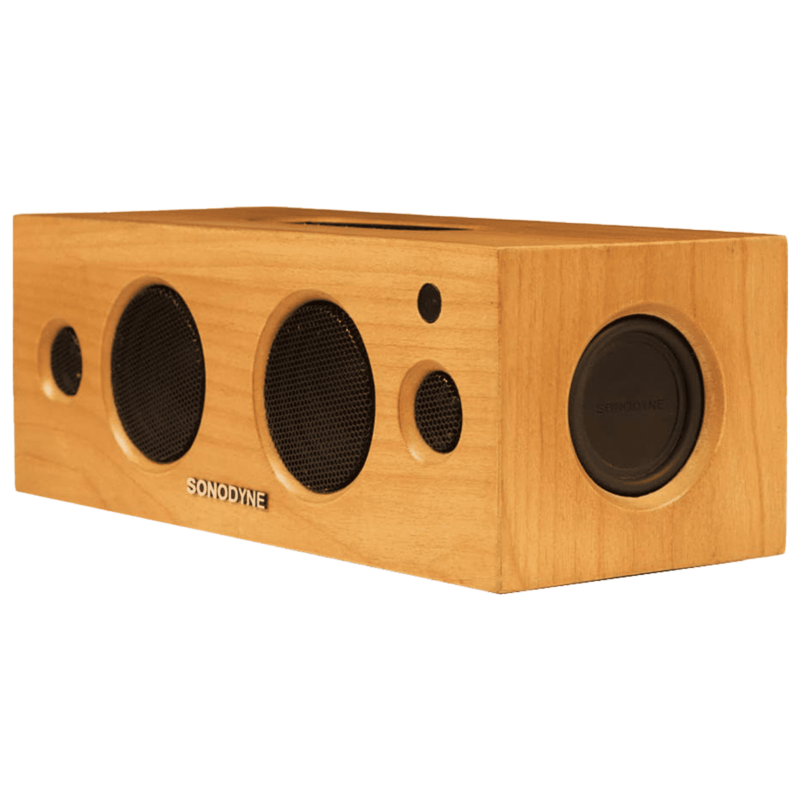 Sonodyne Alaap II 80W Bluetooth Speaker (Class D Amplifiers, Stereo Chanel, Wood)_8