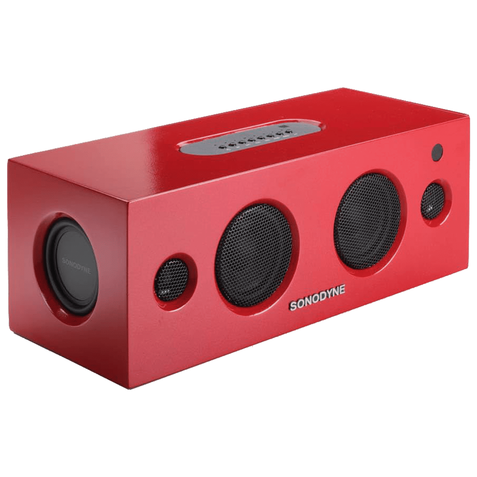 Sonodyne Alaap II 80W Bluetooth Speaker (Class D Amplifiers, Stereo Chanel, Red)_4