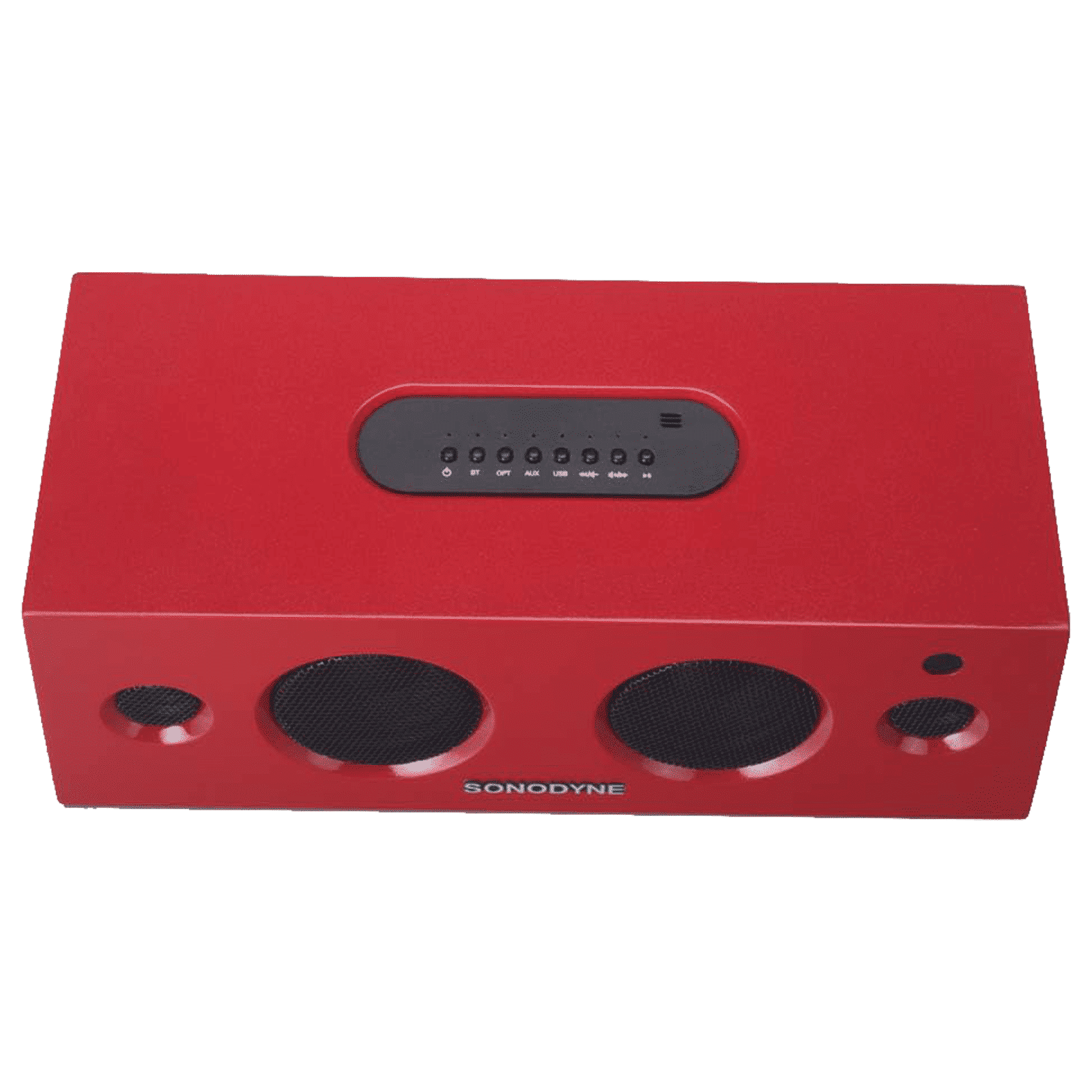 Sonodyne Alaap II 80W Bluetooth Speaker (Class D Amplifiers, Stereo Chanel, Red)_6