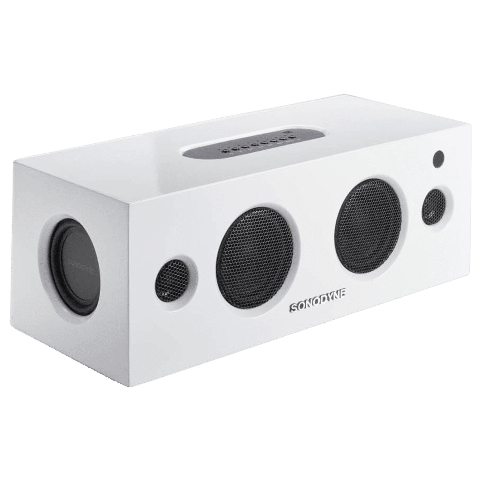 Sonodyne Alaap II 80W Bluetooth Speaker (Class D Amplifiers, Stereo Chanel, White)_4