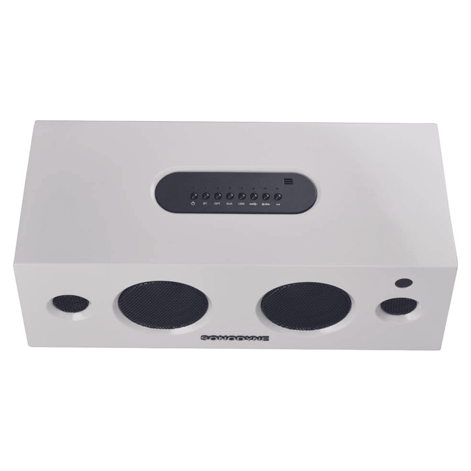 Sonodyne Alaap II 80W Bluetooth Speaker (Class D Amplifiers, Stereo Chanel, White)_6