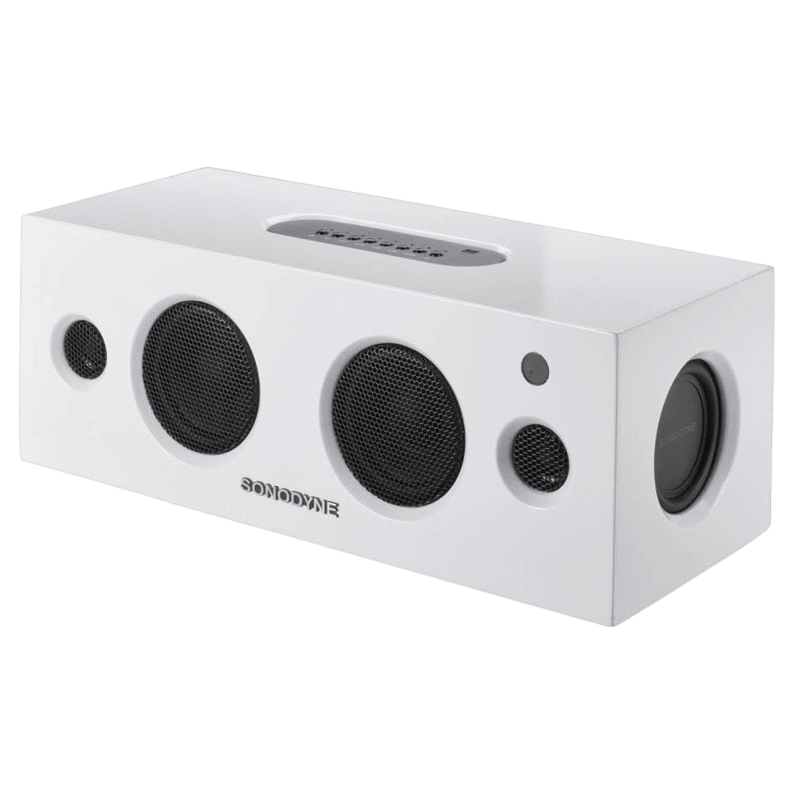 Sonodyne Alaap II 80W Bluetooth Speaker (Class D Amplifiers, Stereo Chanel, White)_8