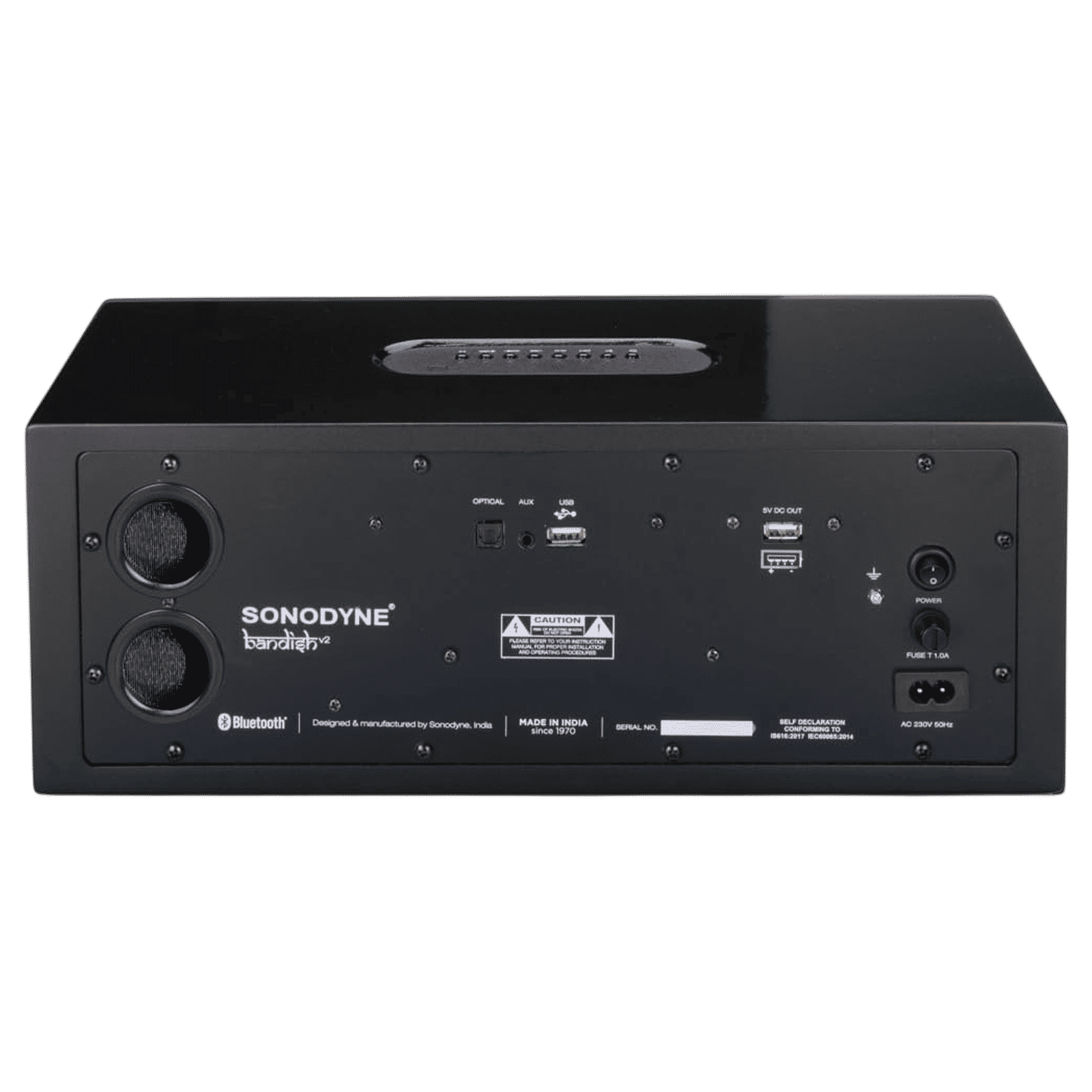 Sonodyne Bandish II 120W Bluetooth Speaker (Class D Amplifiers, Stereo Chanel, Black) Sonodyne Bandish II 120W Bluetooth Speaker (Class D Amplifiers, Stereo Chanel, Black)_5