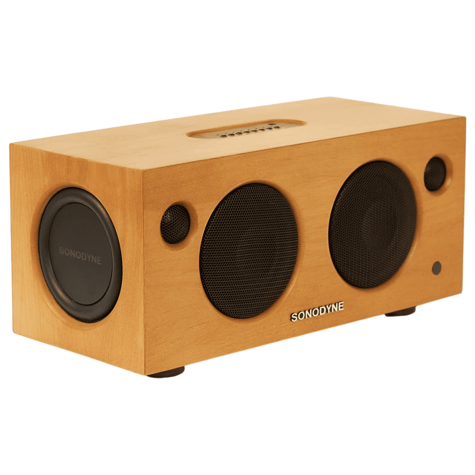 Sonodyne Malhar 180W Bluetooth Speaker (Class D Amplifiers, Stereo Chanel, Wood)_4