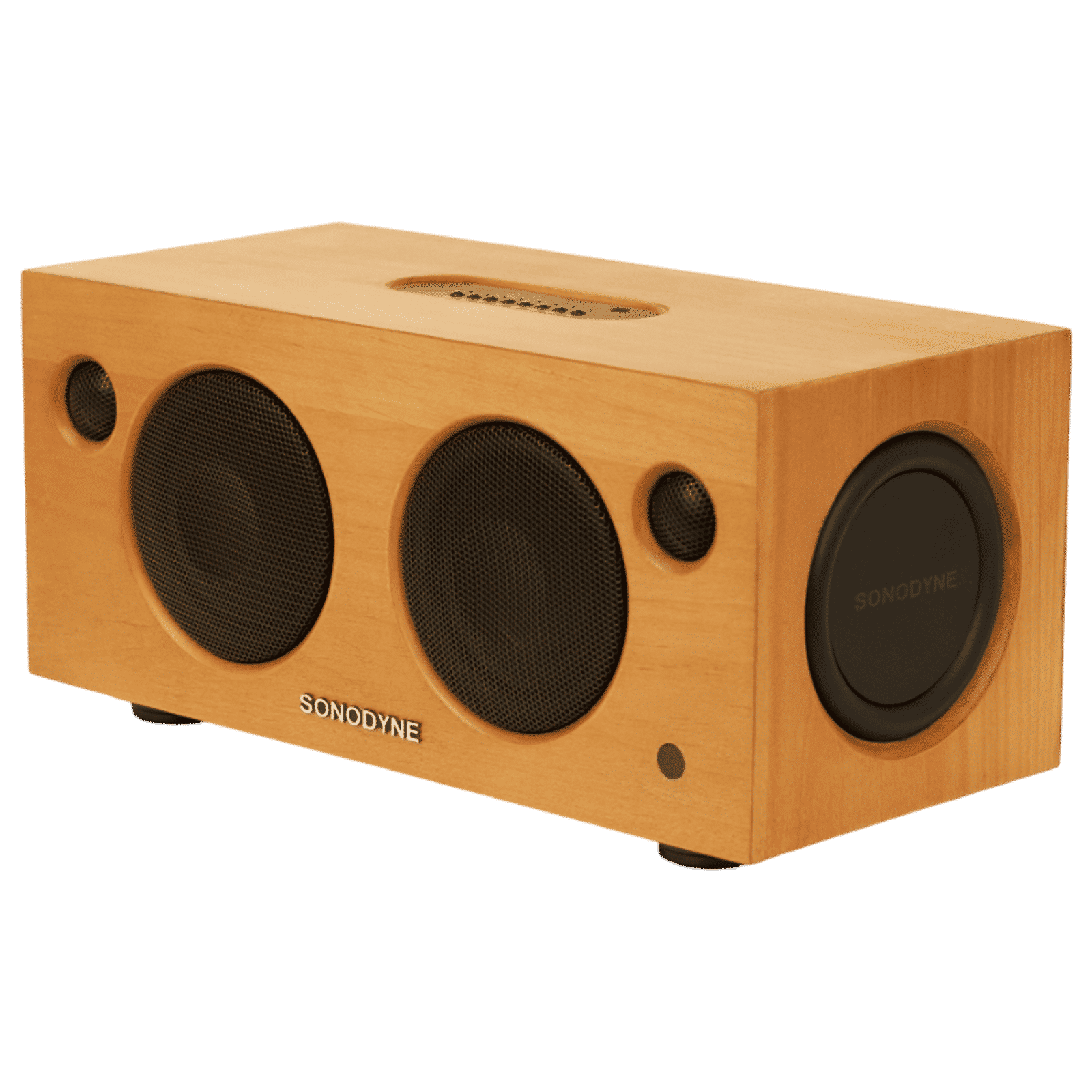 Sonodyne Malhar 180W Bluetooth Speaker (Class D Amplifiers, Stereo Chanel, Wood)_7