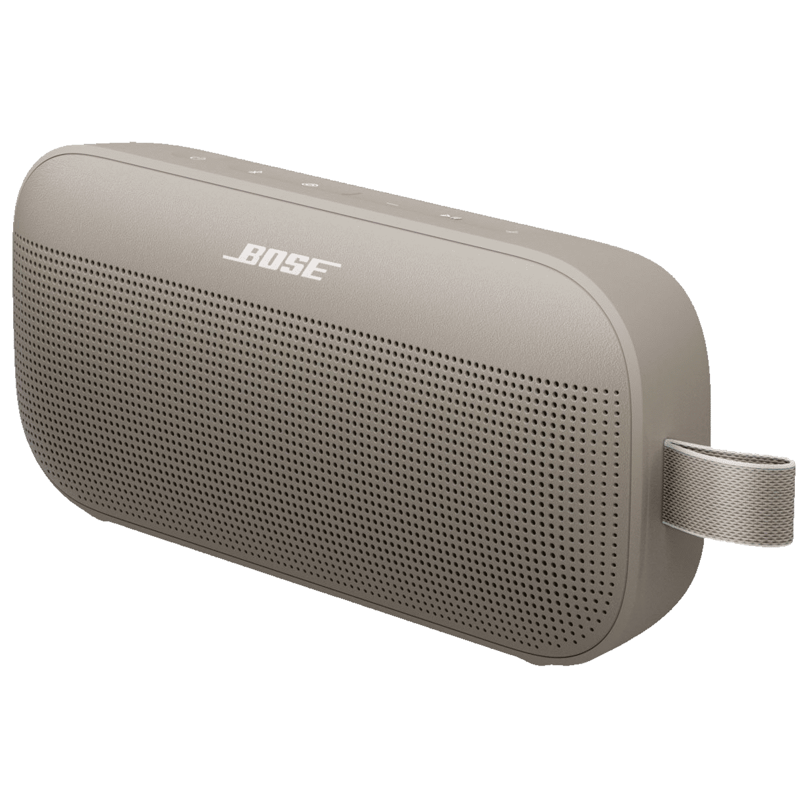 BOSE SoundLink Flex (2nd Gen) Portable Bluetooth Speaker (IP67 Water Resistant, PositionIQ Technology, Stereo Channel, Sandstone)_7