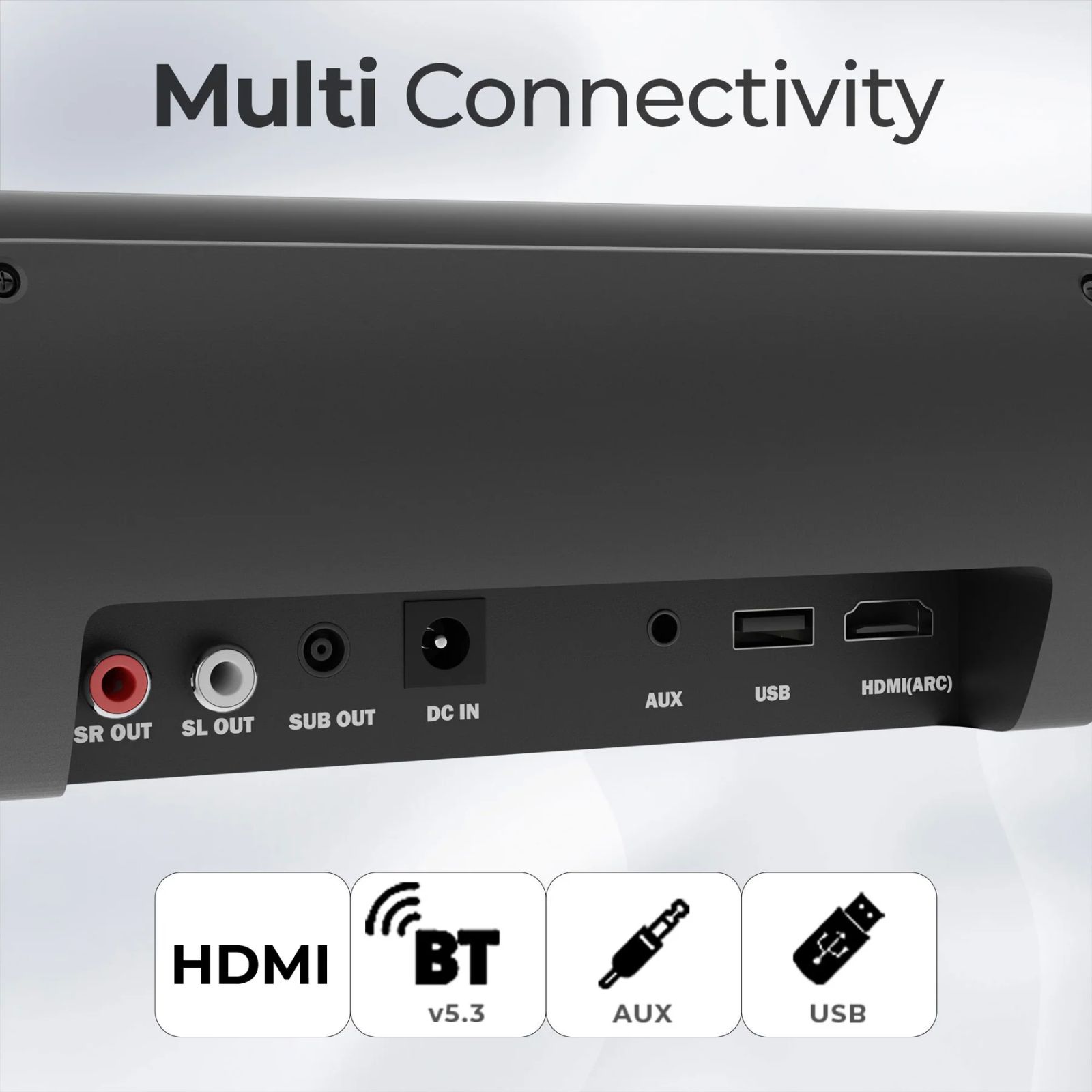 ZEBRONICS Zeb Juke Bar 7450 Pro 200W Bluetooth Soundbar with Remote (5.1 Channel, Black) ZEBRONICS Zeb Juke Bar 7450 Pro 200W Bluetooth Soundbar with Remote (5.1 Channel, Black)_8