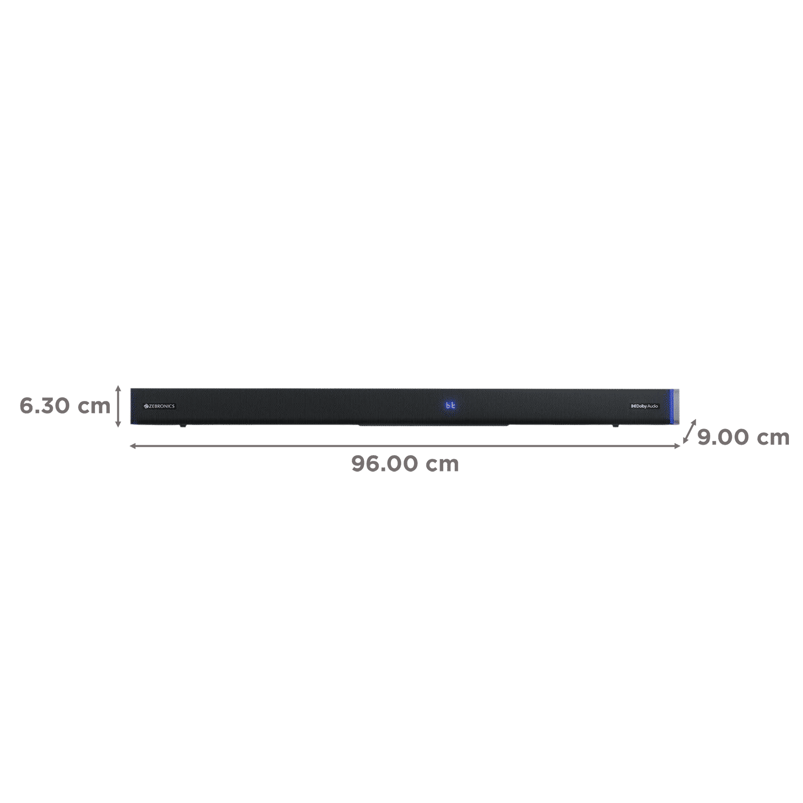 ZEBRONICS Zeb Juke Bar 9530 WS Pro 400W Bluetooth Soundbar with Remote (Dolby Audio, 5.1 Channel, Black)_3