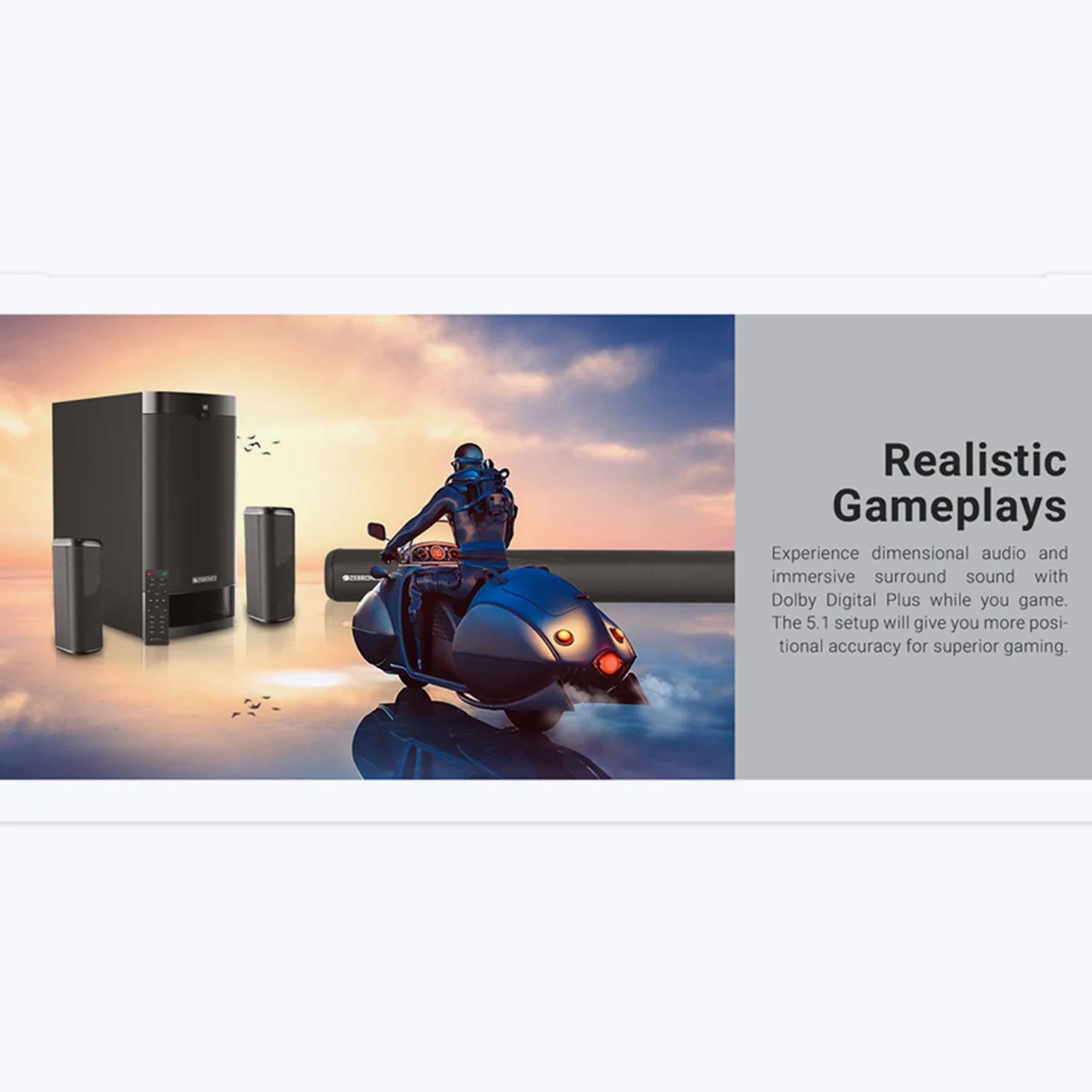 ZEBRONICS Zeb Juke Bar 9400 Pro 525W Bluetooth Soundbar with Remote (Dolby Digital Plus, 5.1 Channel, Black)_7