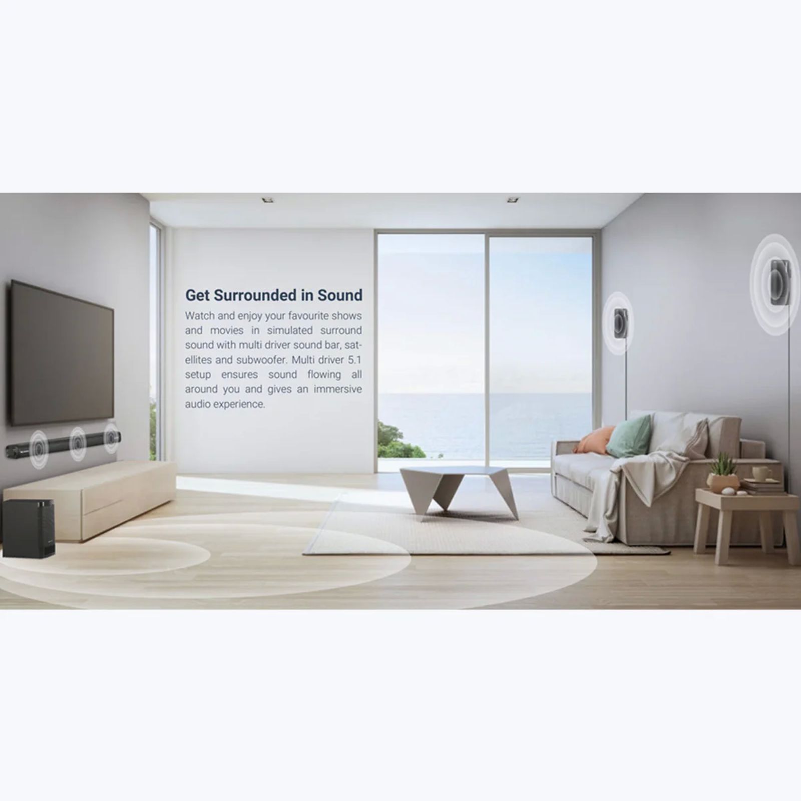 ZEBRONICS Zeb Juke Bar 9400 Pro 525W Bluetooth Soundbar with Remote (Dolby Digital Plus, 5.1 Channel, Black)_8