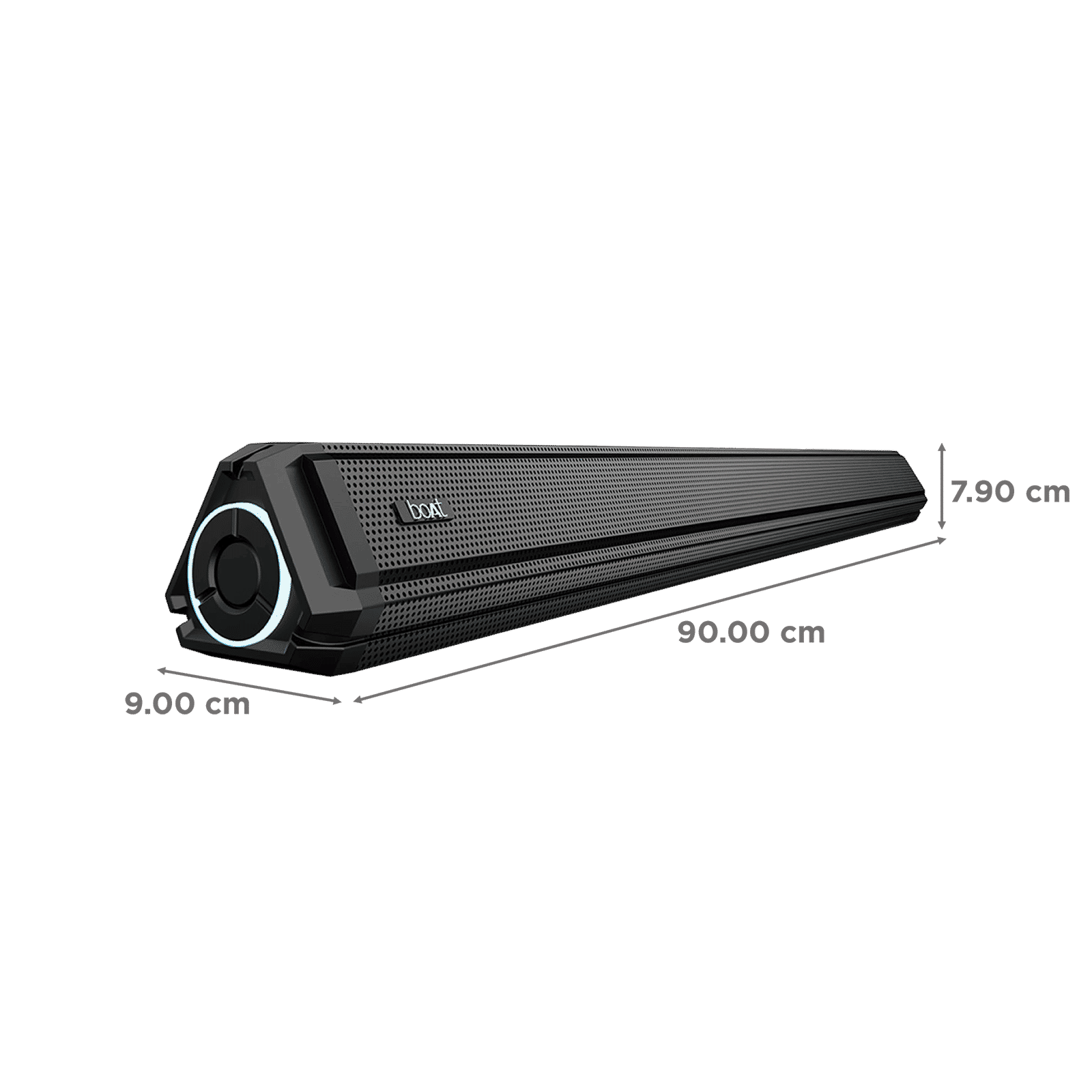 boAt Aavante Bar 1550 Pro 160W Bluetooth Soundbar with Remote (2.1 Channel, Pebble Black)_3