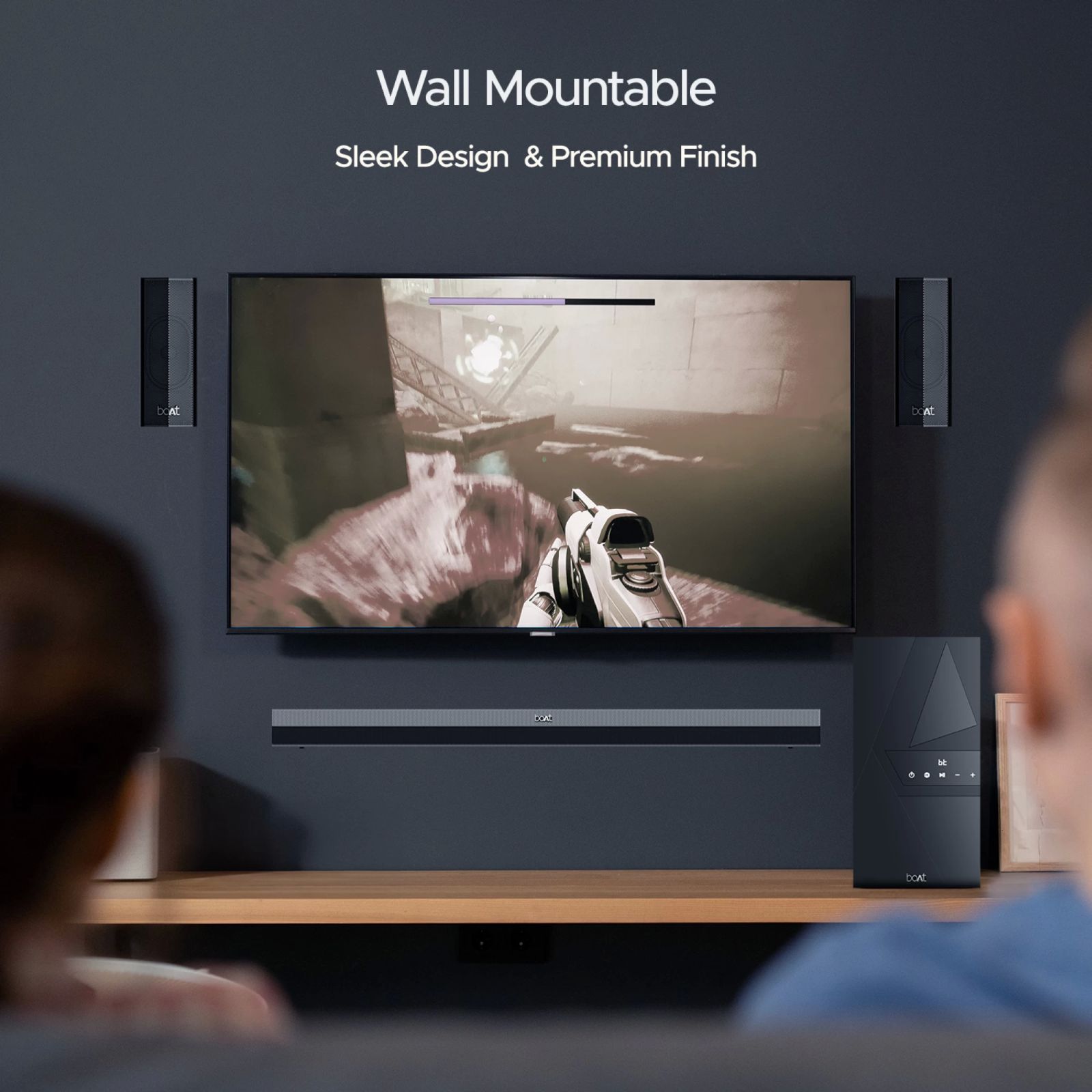 boAt Aavante Bar 3500 500W Bluetooth Soundbar with Remote (Surround Sound, 5.1 Channel, Premium Black)_5