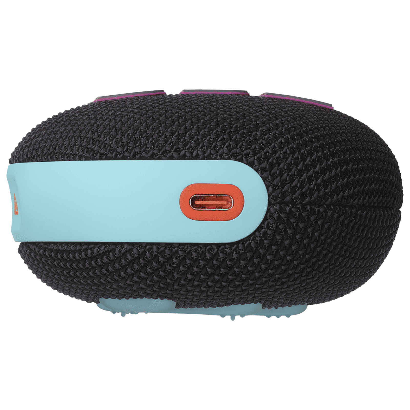 JBL Clip 5 7W Portable Bluetooth Speaker (IP67 Water Proof, Supports Auracast, Black and Orange)_6