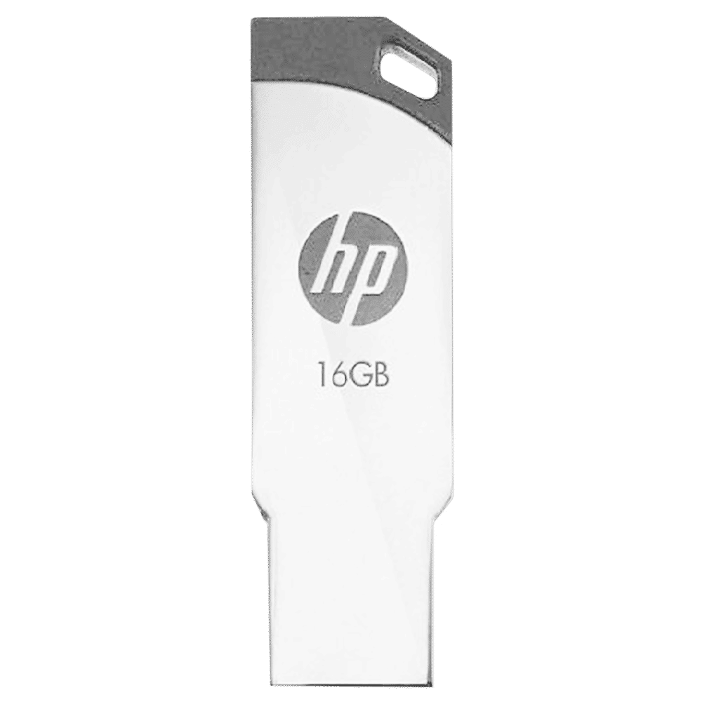 HP v236w 16GB USB (2.0) Pen Drive (Dust Proof, Silver) HP v236w 16GB USB (2.0) Pen Drive (Dust Proof, Silver)_1