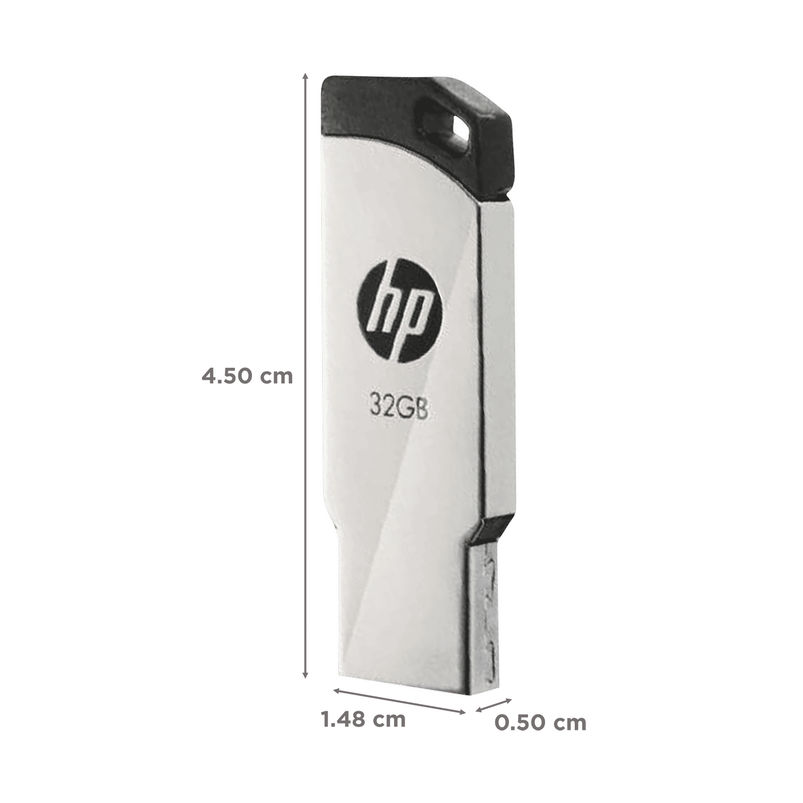 HP 32GB USB 2.0 Flash Drive (V236W, Silver) HP 32GB USB 2.0 Flash Drive (V236W, Silver)_2