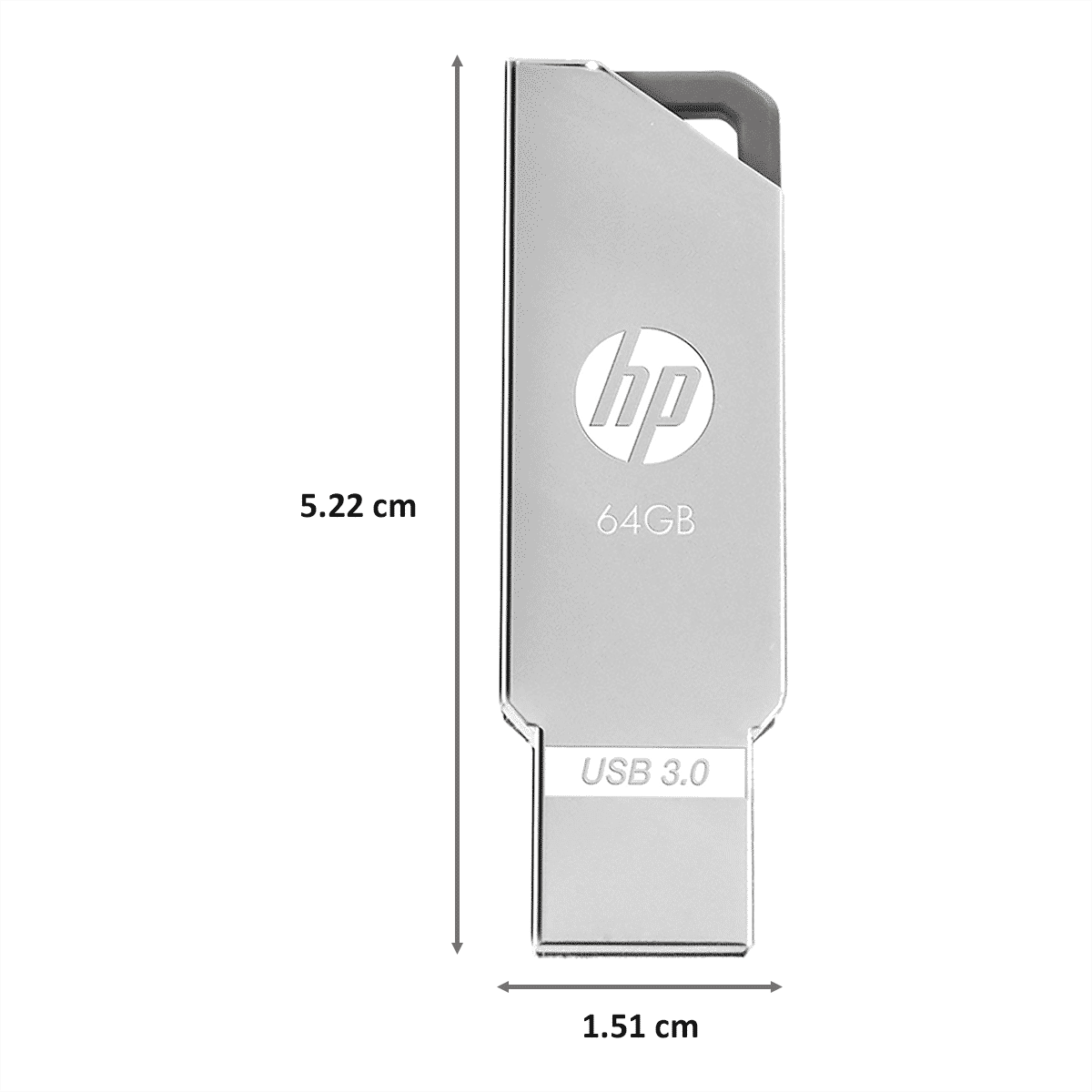 HP 64GB Flash Drive (x740w, Silver)_2