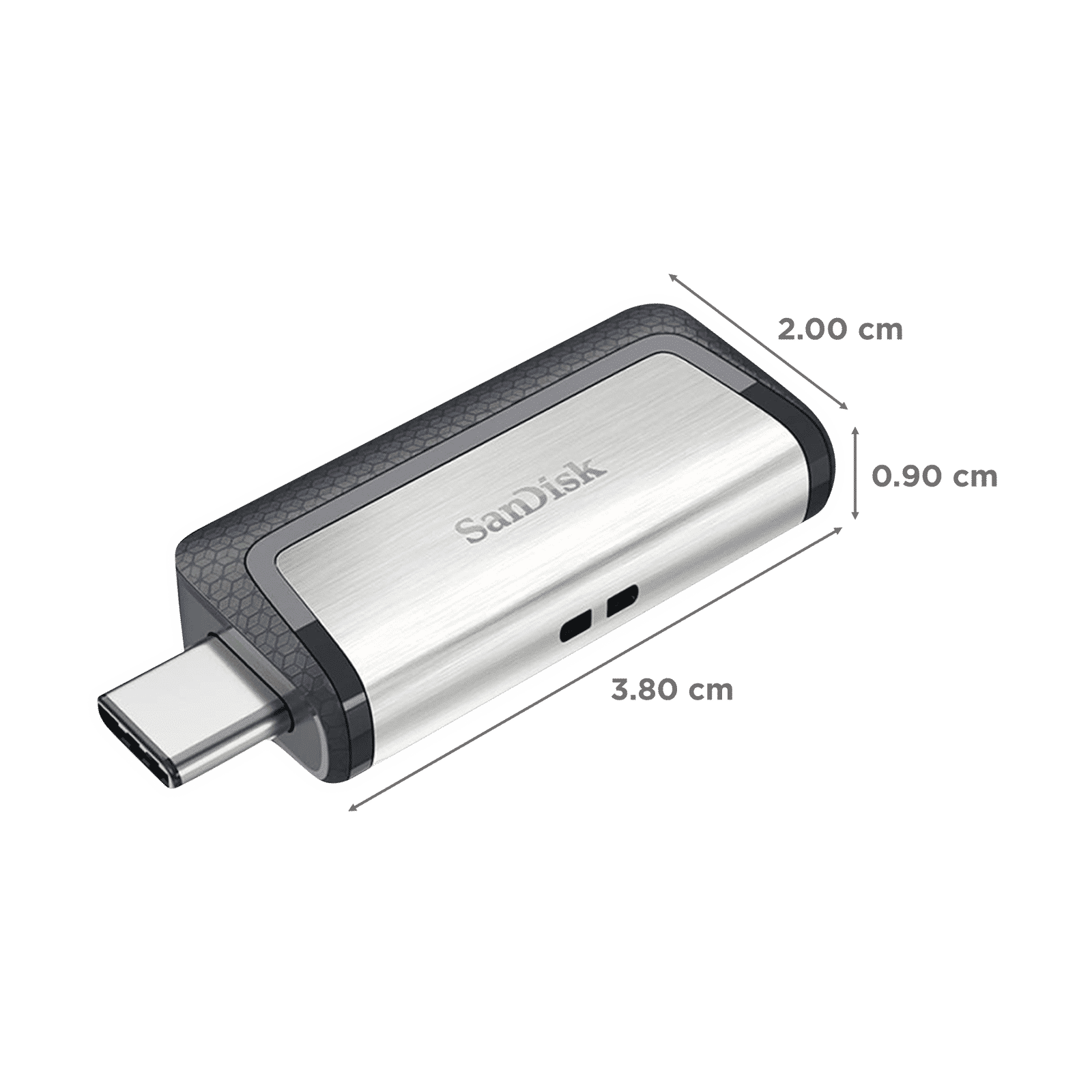 SanDisk Ultra Dual Drive 32GB USB Type A (3.1), USB Type C (3.1) OTG Pen Drive (High-speed Performance, Black)_2