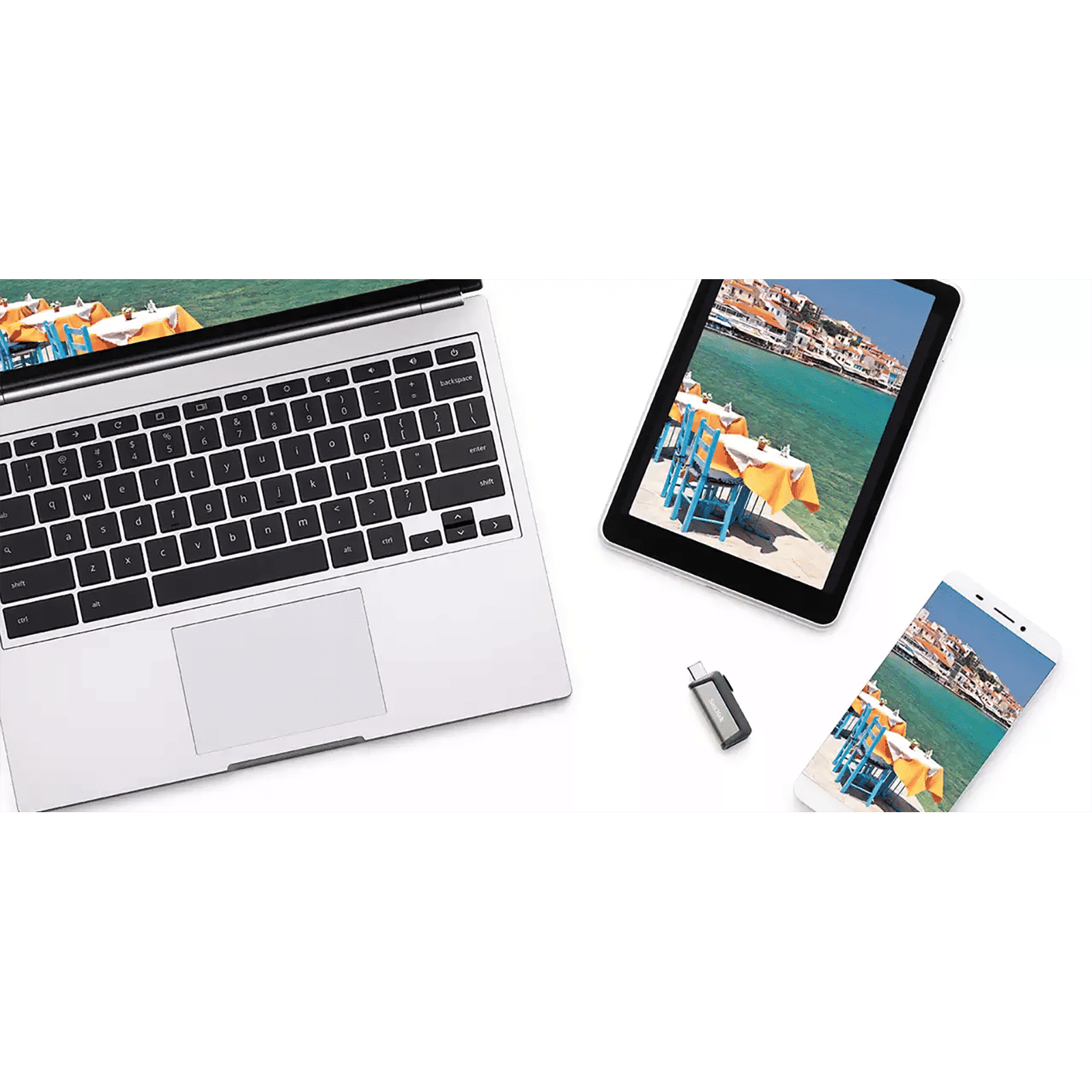 SanDisk Ultra Dual Drive 32GB USB Type A (3.1), USB Type C (3.1) OTG Pen Drive (High-speed Performance, Black)_7