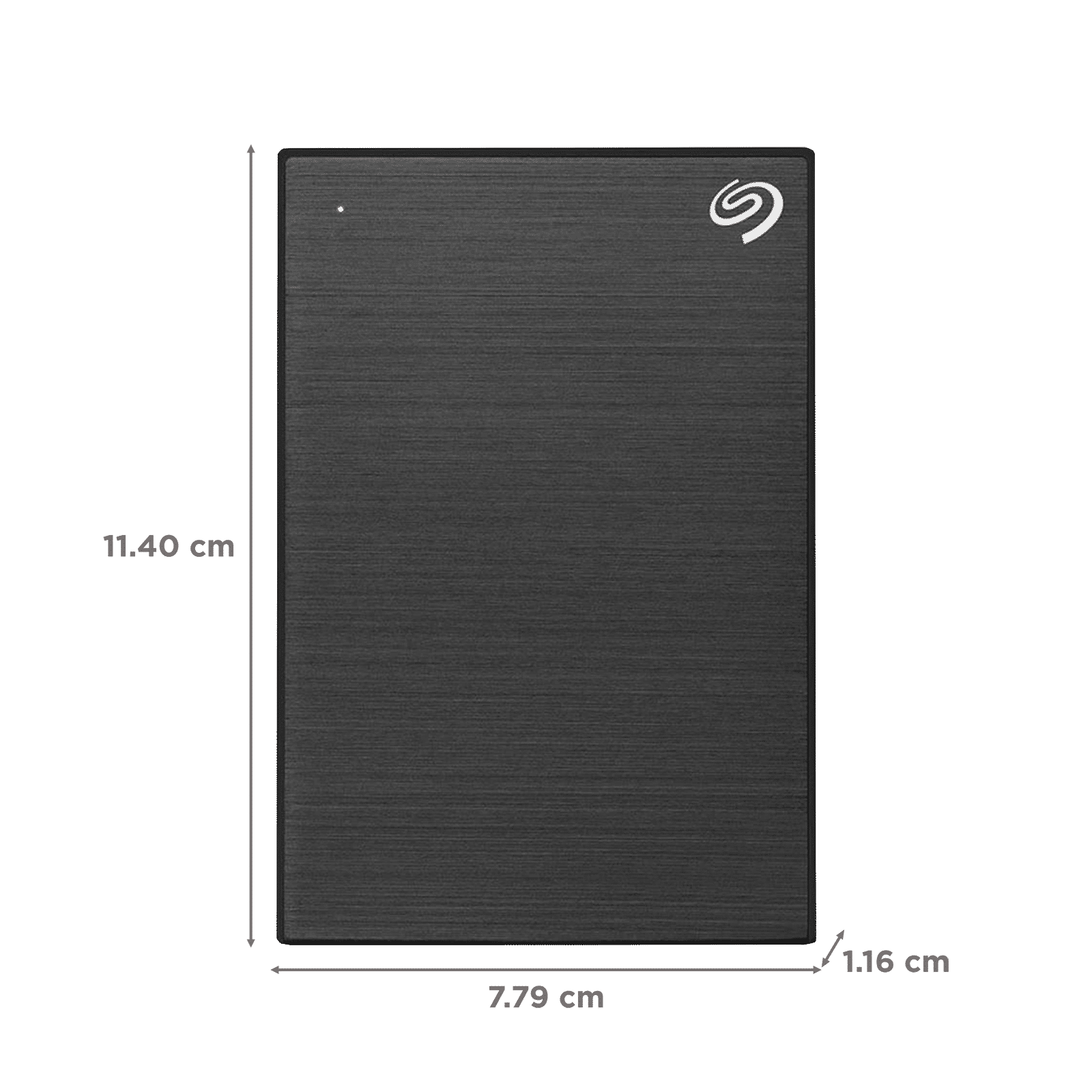 SEAGATE Backup Plus Slim Portable 2TB USB 3.0 Hard Disk Drive (3-Year Rescue Data Recovery, STHN2000400, Black) SEAGATE Backup Plus Slim Portable 2TB USB 3.0 Hard Disk Drive (3-Year Rescue Data Recovery, STHN2000400, Black)_2