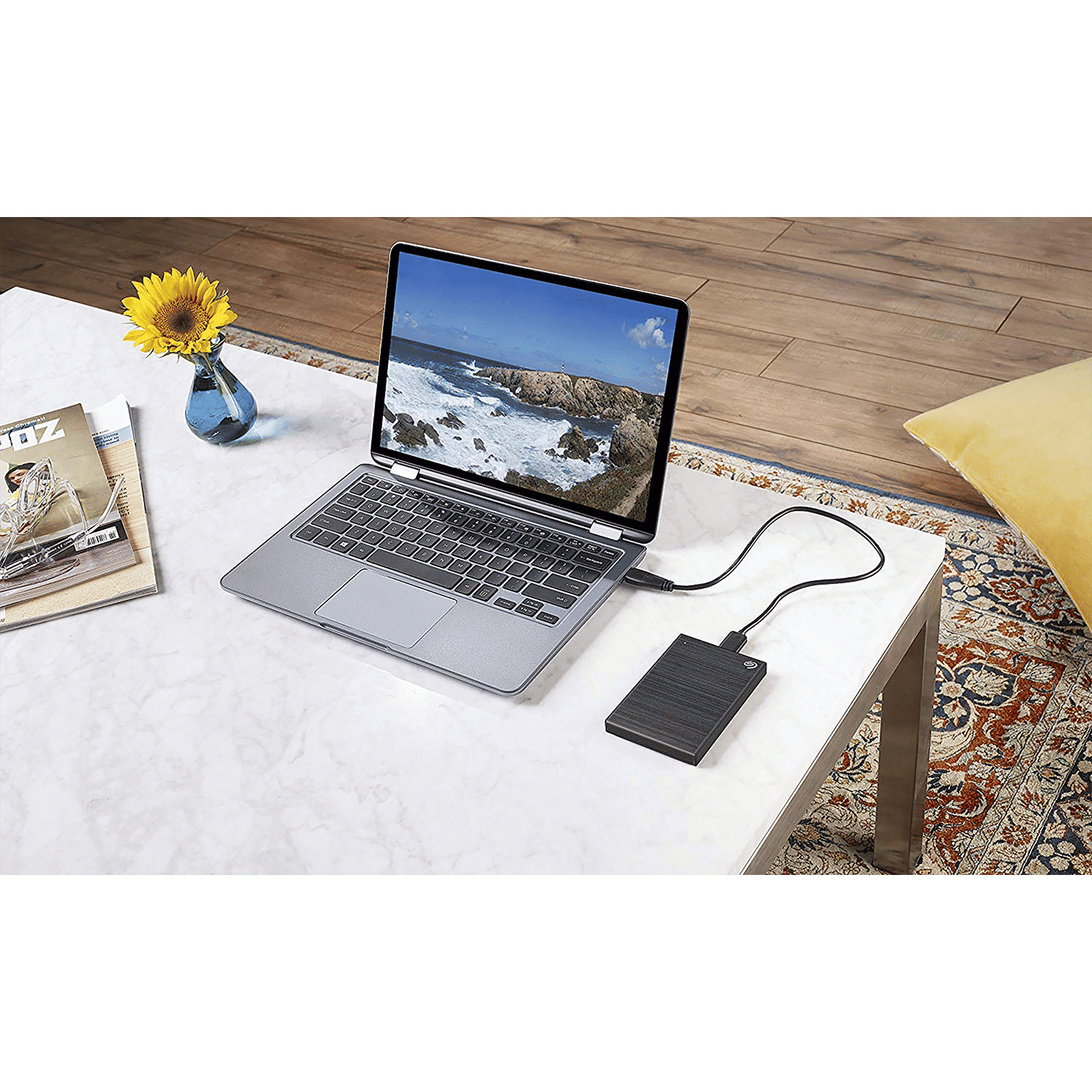 SEAGATE Backup Plus Slim Portable 2TB USB 3.0 Hard Disk Drive (3-Year Rescue Data Recovery, STHN2000400, Black) SEAGATE Backup Plus Slim Portable 2TB USB 3.0 Hard Disk Drive (3-Year Rescue Data Recovery, STHN2000400, Black)_9