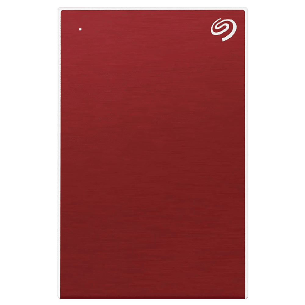 SEAGATE Backup Plus Slim Portable 2TB USB 3.0 Hard Disk Drive (3-Year Rescue Data Recovery, STHN2000403, Red) SEAGATE Backup Plus Slim Portable 2TB USB 3.0 Hard Disk Drive (3-Year Rescue Data Recovery, STHN2000403, Red)_1