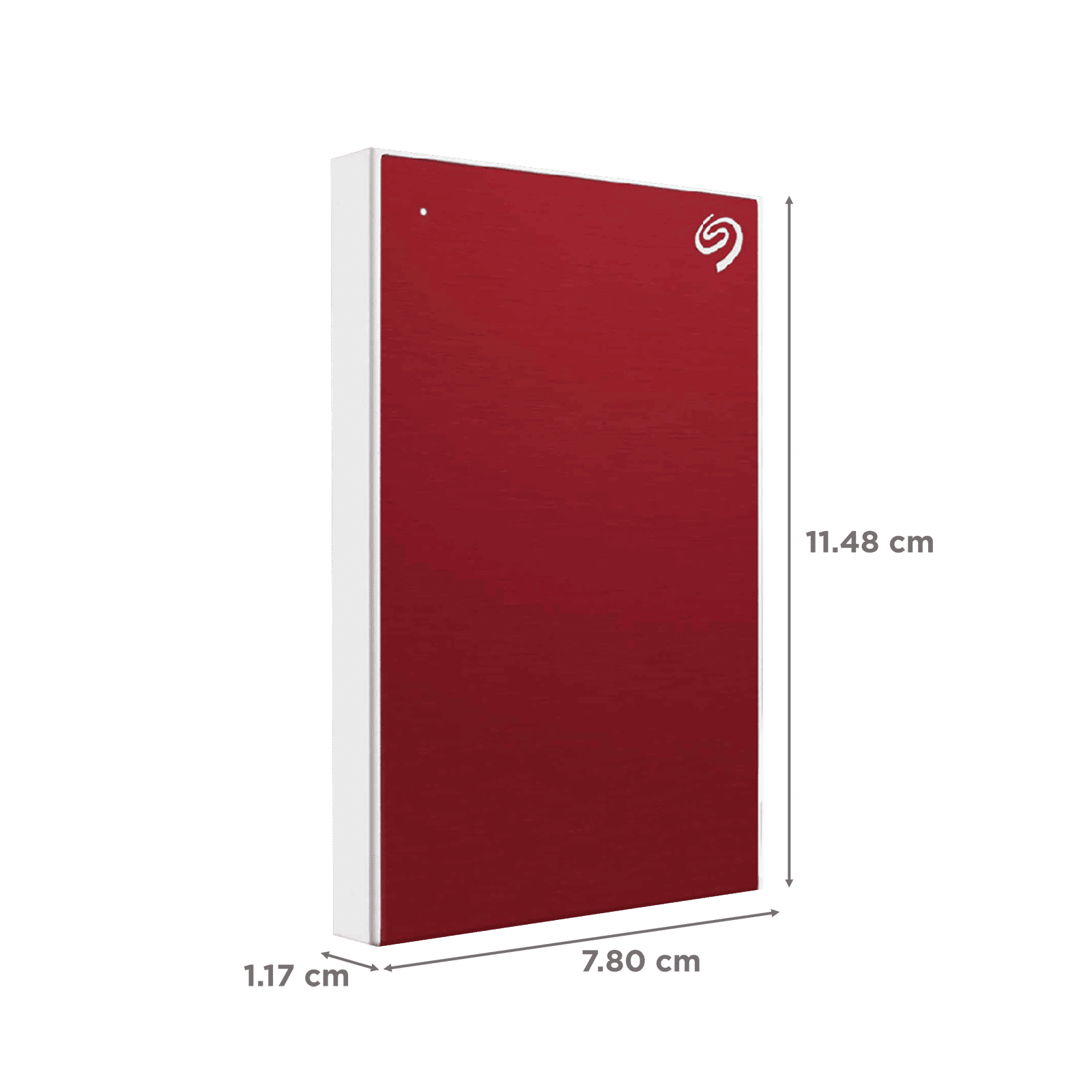 SEAGATE Backup Plus Slim Portable 2TB USB 3.0 Hard Disk Drive (3-Year Rescue Data Recovery, STHN2000403, Red) SEAGATE Backup Plus Slim Portable 2TB USB 3.0 Hard Disk Drive (3-Year Rescue Data Recovery, STHN2000403, Red)_2