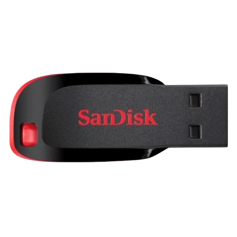 SanDisk Cruzer Blade 128GB USB 2.0 Pen Drive (SDCZ50-128G-I35, Black)_1