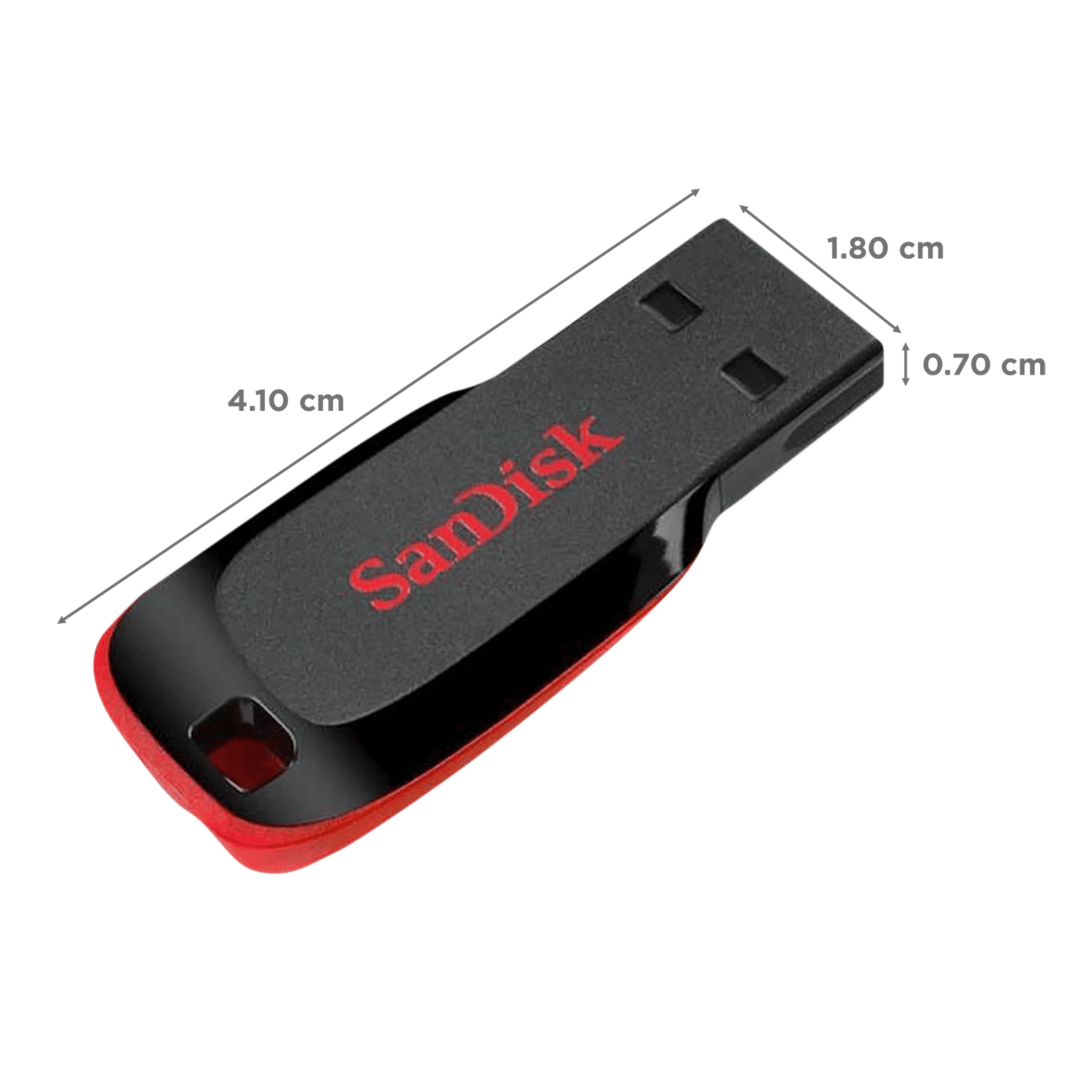 SanDisk Cruzer Blade 128GB USB 2.0 Pen Drive (SDCZ50-128G-I35, Black)_2