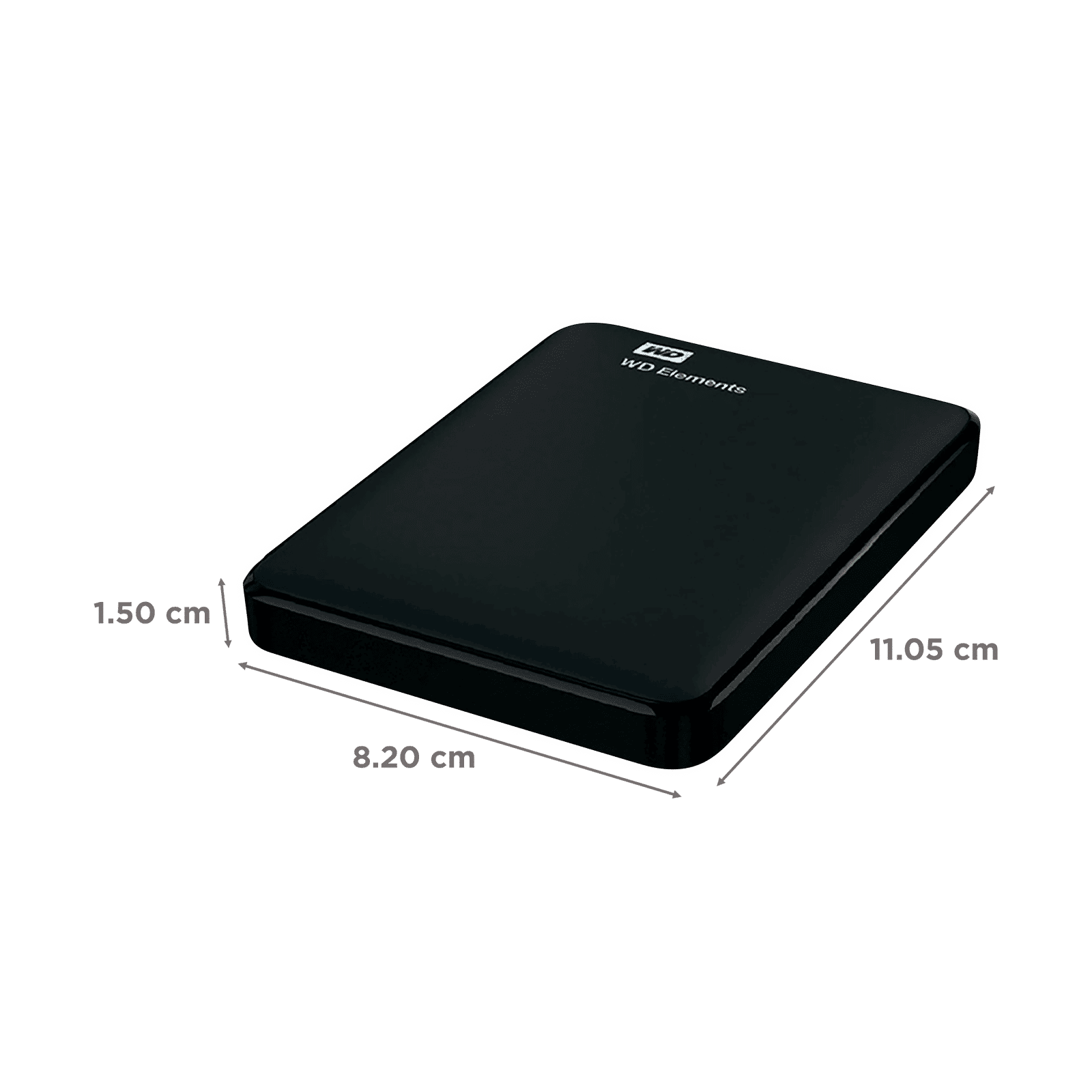 WD Elements 1.5TB USB (3.2) Portable Hard Disk Drive (Shock Resistant, Black)_2