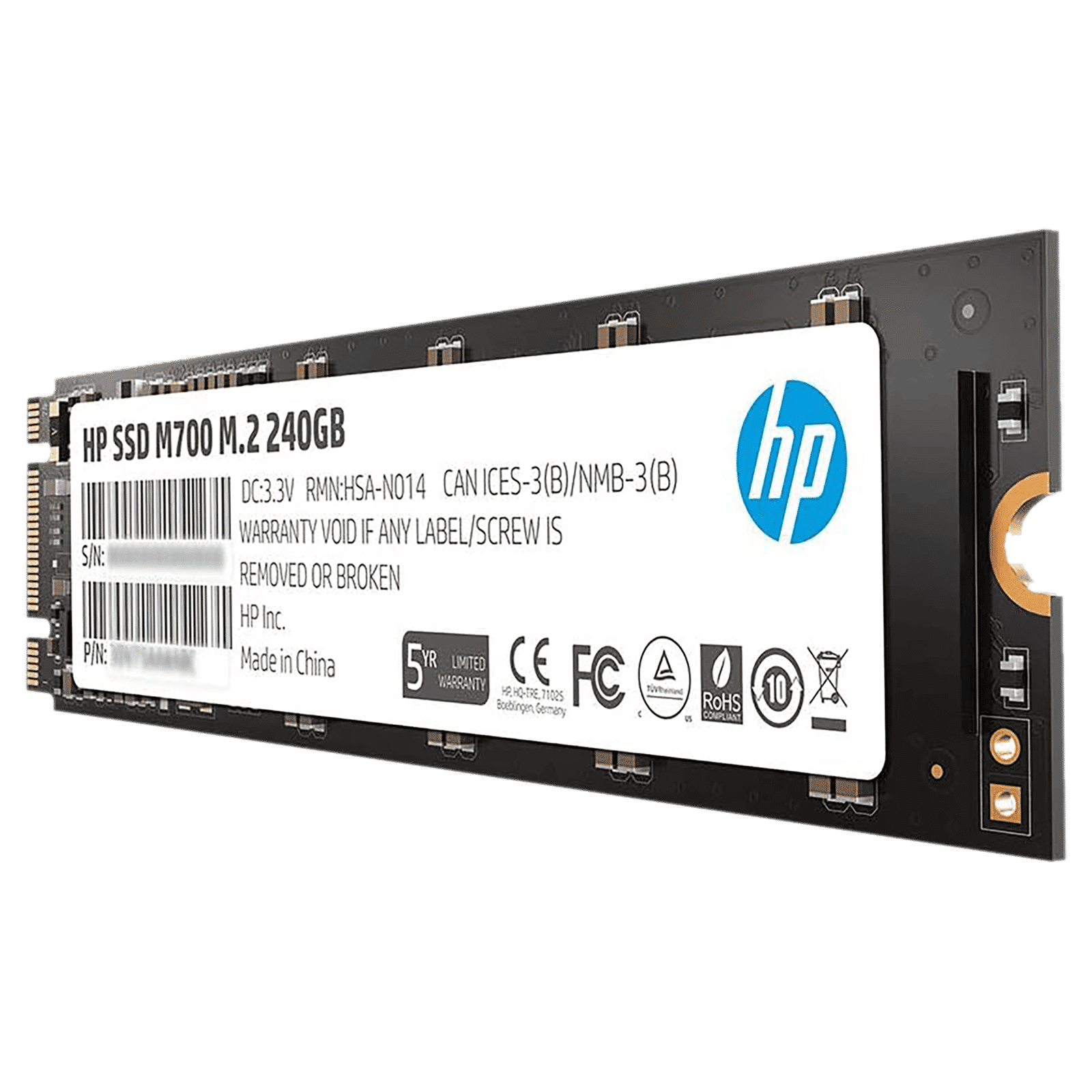 HP M700 Internal Solid State Drive for Desktop (240GB SATA III Planar MLC NAND, 7100001597, Black)_7