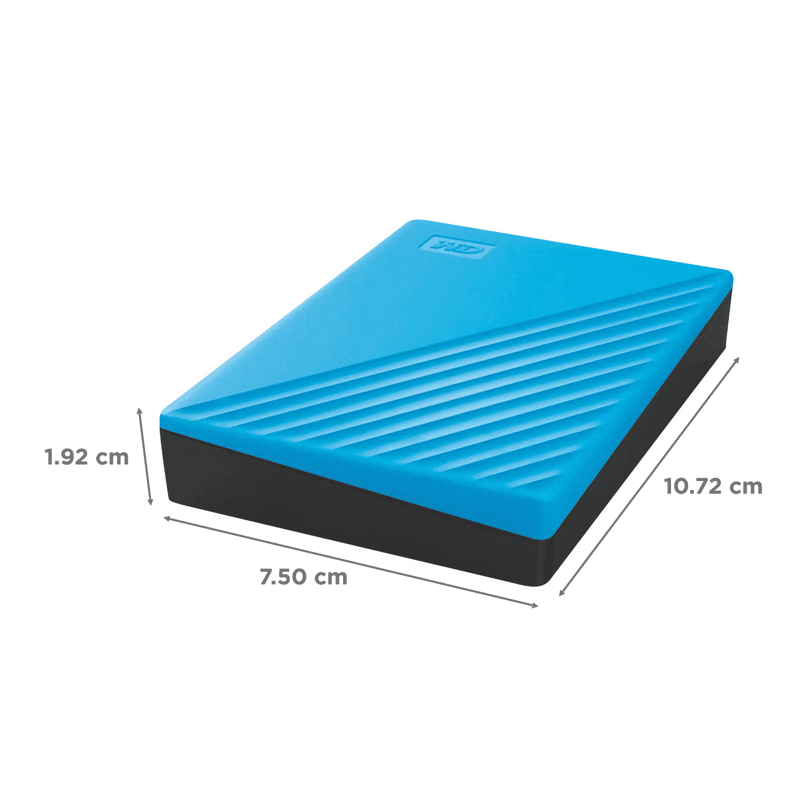 Western Digital My Passport 4TB USB (3.2) Portable Hard Disk Drive (Password Protection, Sky) Western Digital My Passport 4TB USB (3.2) Portable Hard Disk Drive (Password Protection, Sky)_2