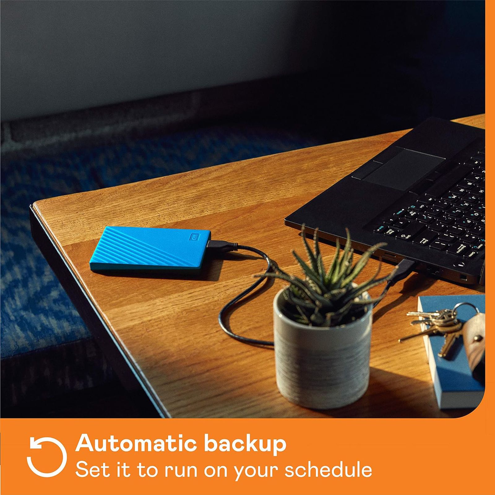 Western Digital My Passport 4TB USB (3.2) Portable Hard Disk Drive (Password Protection, Sky) Western Digital My Passport 4TB USB (3.2) Portable Hard Disk Drive (Password Protection, Sky)_6