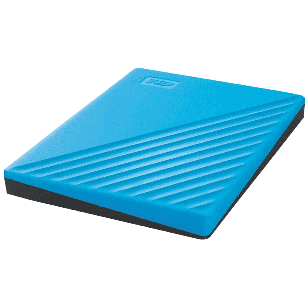 Western Digital My Passport 2TB USB (3.2) Portable Hard Disk Drive (Automatic Backup, Sky)_1