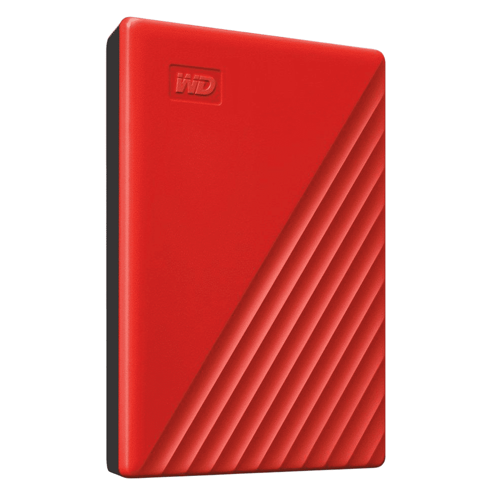 Western Digital My Passport 2TB USB (3.2) Portable Hard Disk Drive (Automatic Backup, Red)_4