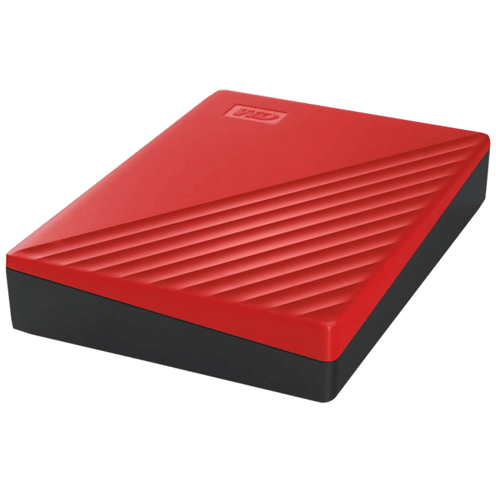 Western Digital My Passport 4TB USB 3.2 Hard Disk Drive (WDBPKJ0040BRD-WESN, Red)_1