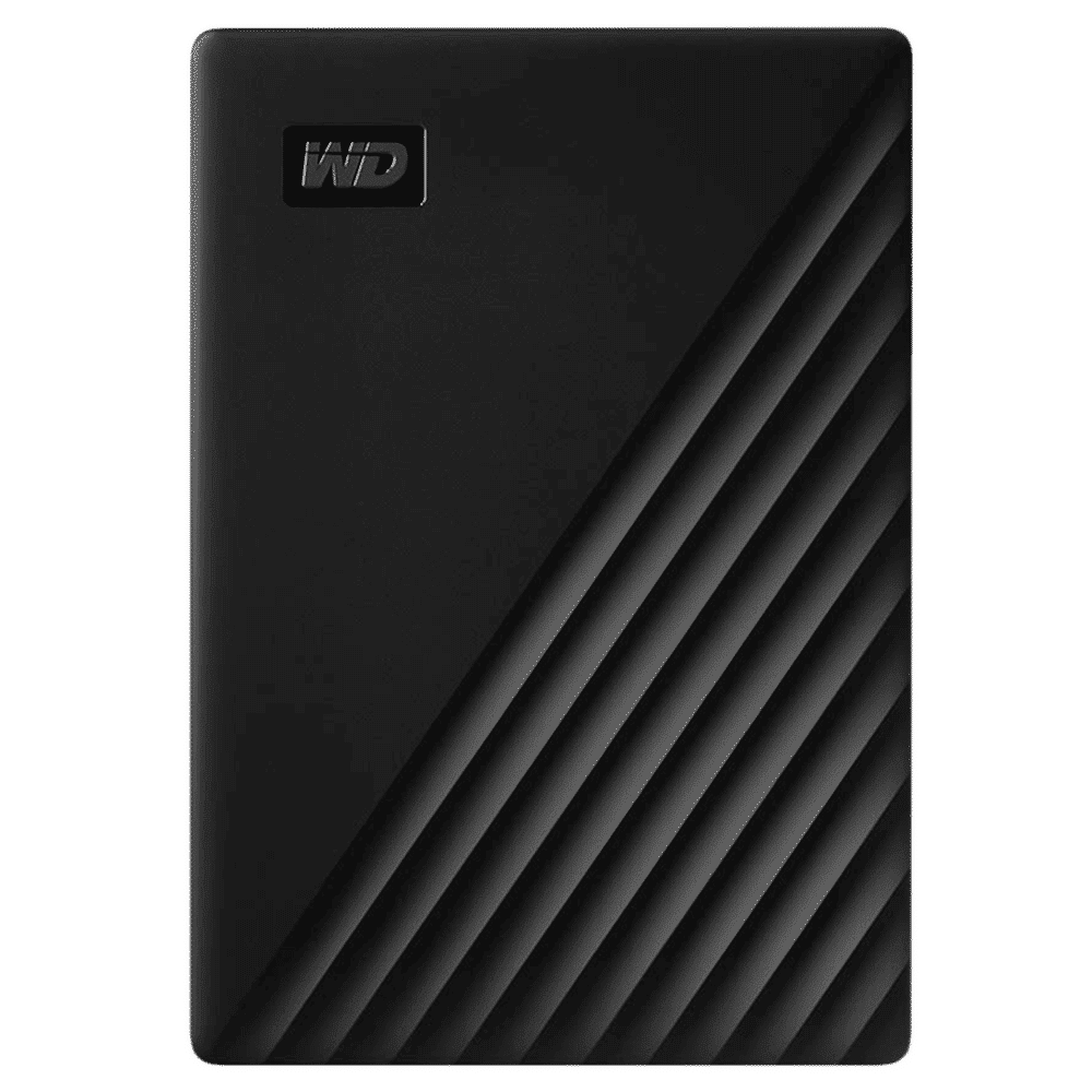 Western Digital My Passport 5TB USB Type-C (3.2) Portable Hard Disk Drive (Password Protection, Black)_1