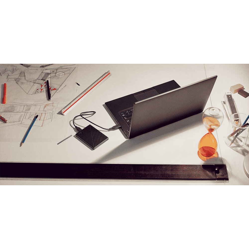 Western Digital My Passport 5TB USB Type-C (3.2) Portable Hard Disk Drive (Password Protection, Black)_12