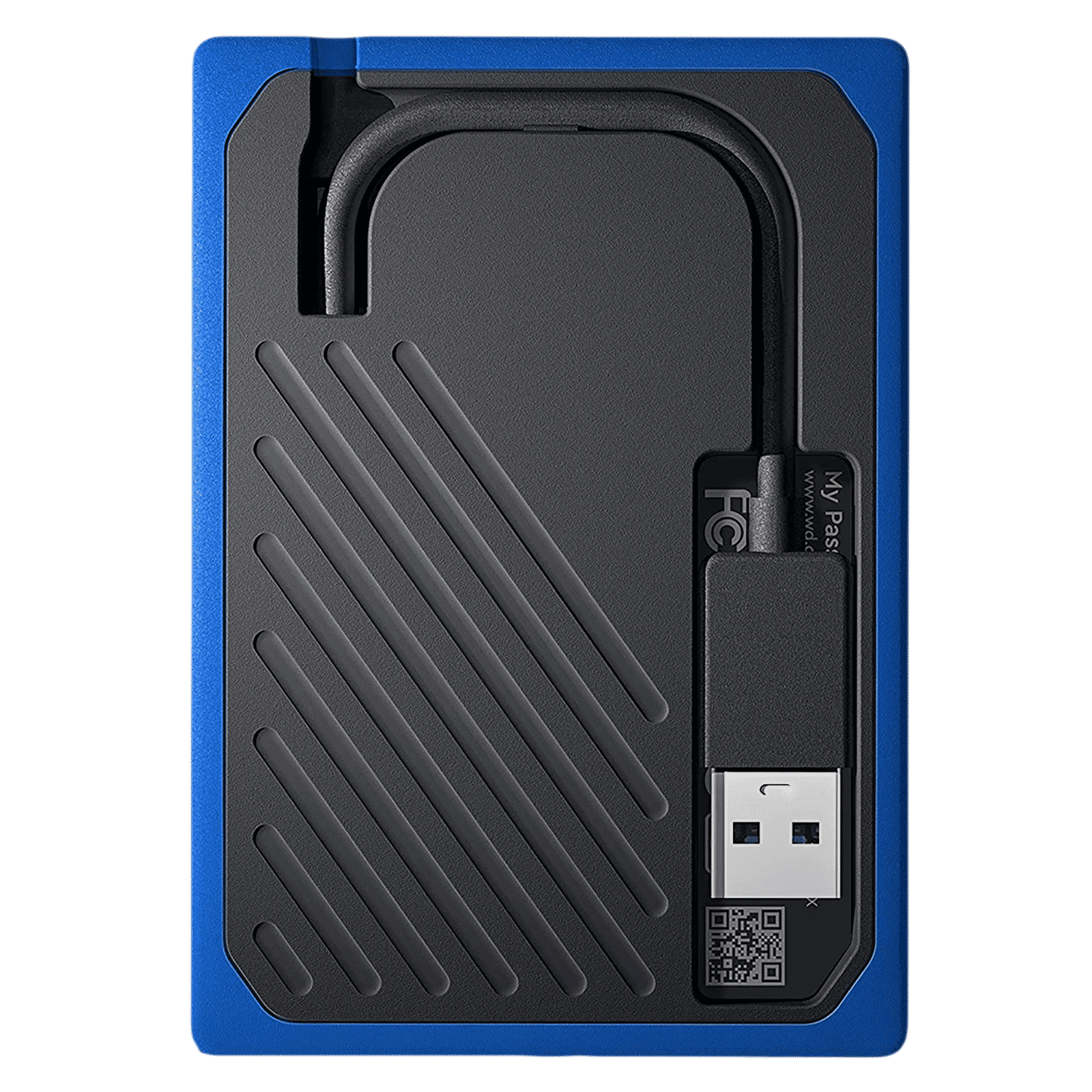 Western Digital My Passport Go 500GB USB 3.0 Solid State Drive (Compact and Integrated, WDBMCG5000ABT-WESN, Black/Cobalt Trim) Western Digital My Passport Go 500GB USB 3.0 Solid State Drive (Compact and Integrated, WDBMCG5000ABT-WESN, Black/Cobalt Trim)_10