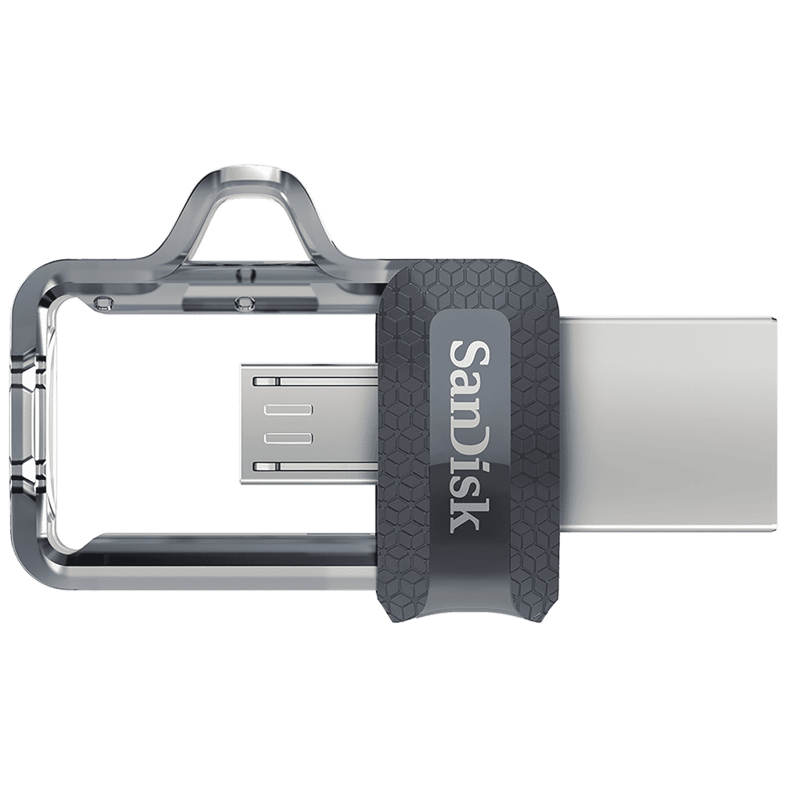 SanDisk Ultra Dual Drive m3.0 128GB Micro USB, USB (3.0) OTG Pen Drive (Retractable Design, Black & Gray) SanDisk Ultra Dual Drive m3.0 128GB Micro USB, USB (3.0) OTG Pen Drive (Retractable Design, Black & Gray)_5