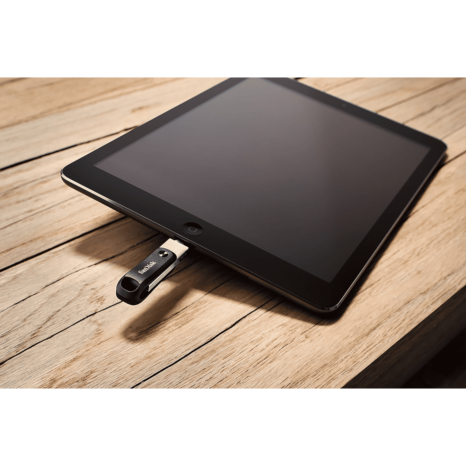 SanDisk iXpand 64GB USB Type A (3.0) Pen Drive (Dual-Purpose Swivel with Keyring Hole, Black)_11