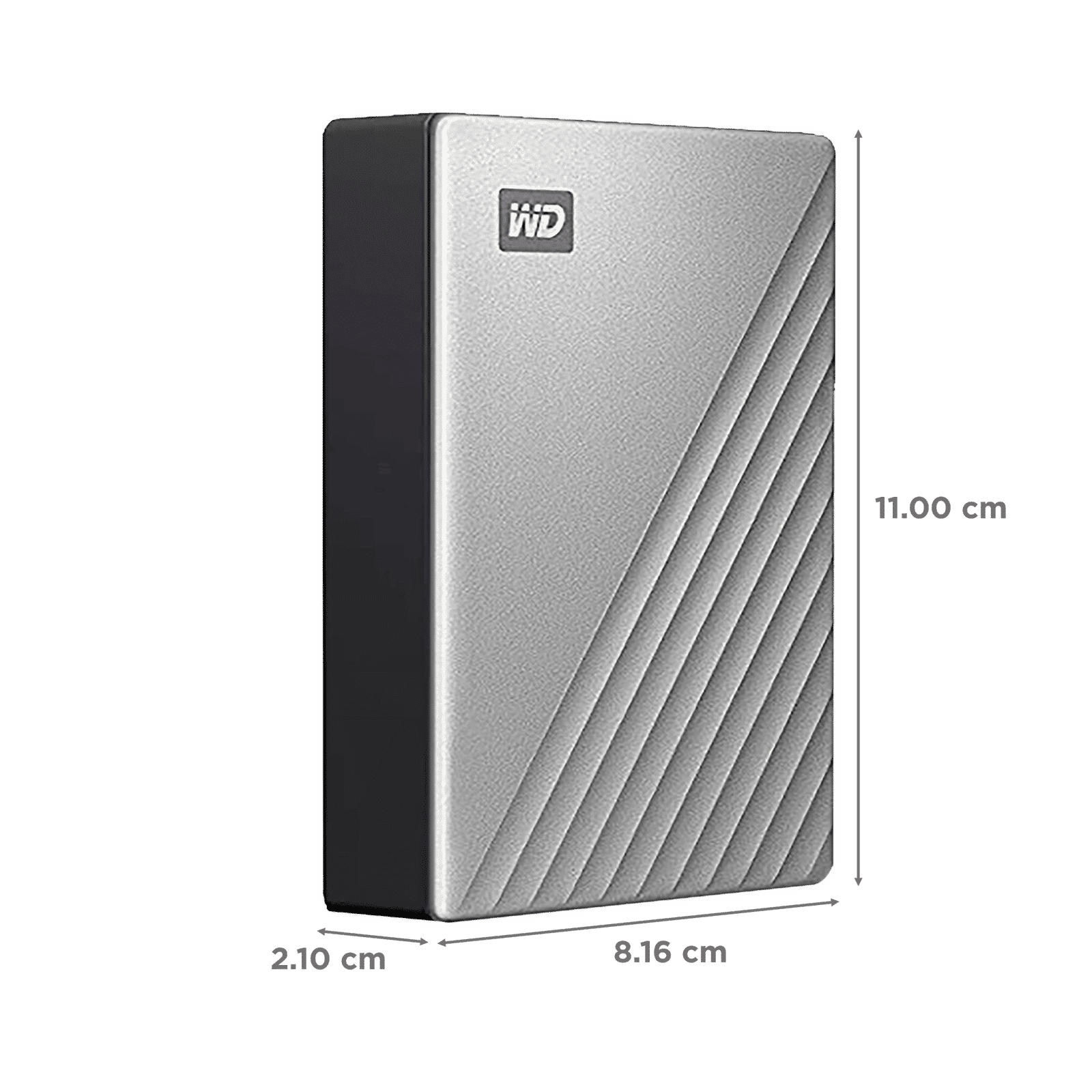 Western Digital My Passport Ultra 4TB USB (3.0) Portable Hard Disk Drive (Automatic Backup, Silver)_2