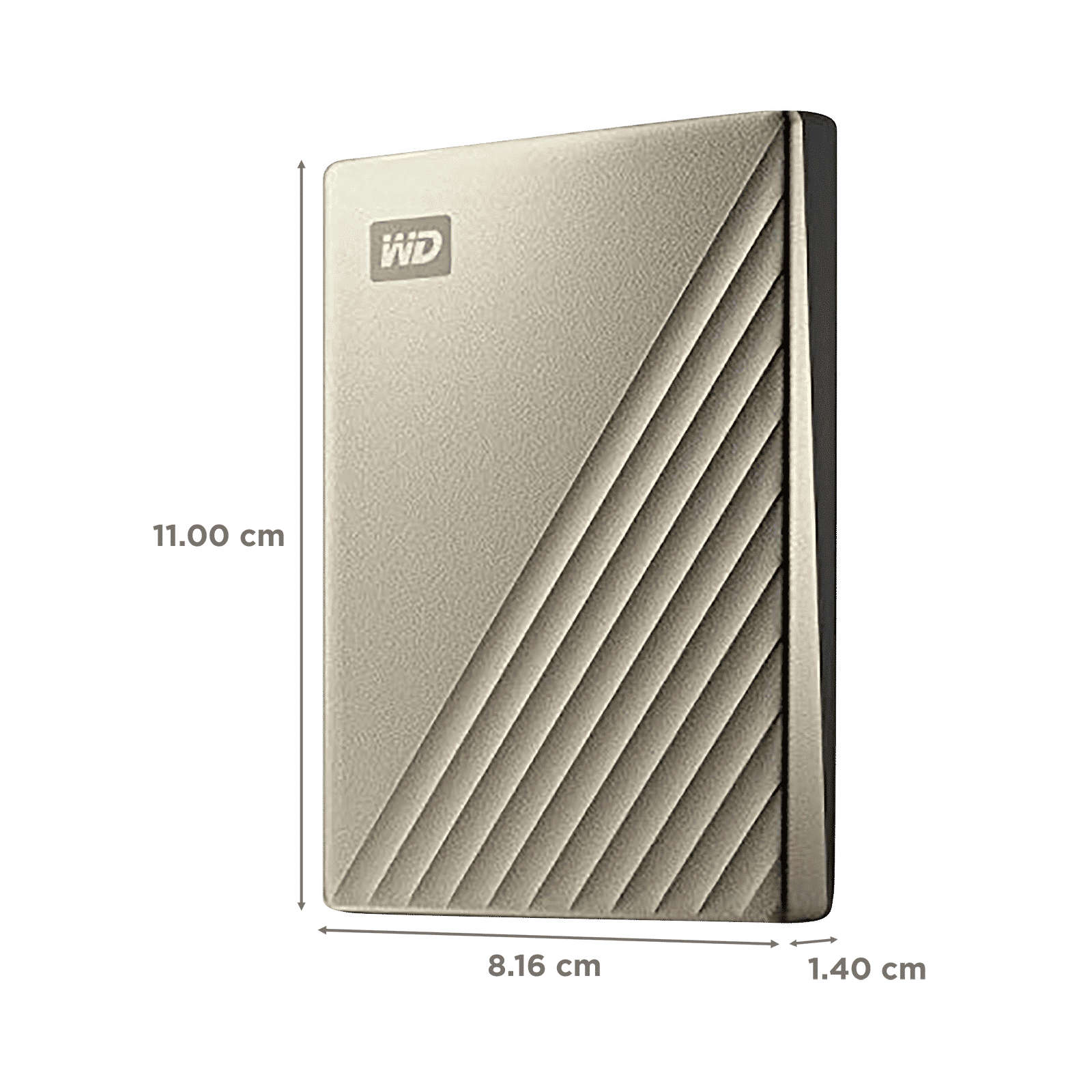 Western Digital My Passport Ultra 2 TB USB 2.0/3.0 Hard Disk Drive (Automatic Backup, WDBC3C0020BGD-WESN, Gold)_2